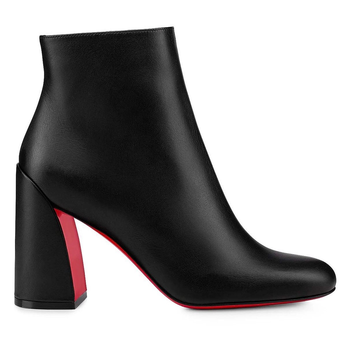 Christian Louboutin Christian Louboutin Black Jane Booty 85 Leather Boots 35 Size US 5 / IT 35 - 1 Thumbnail