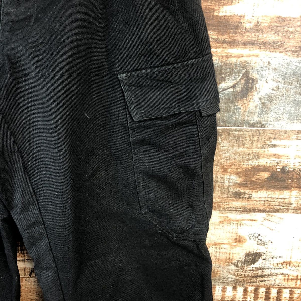 Japanese Brand DL Japanese Brand Black Cargo Multipocket Pants #C694 Size US 28 / EU 44 - 10 Thumbnail