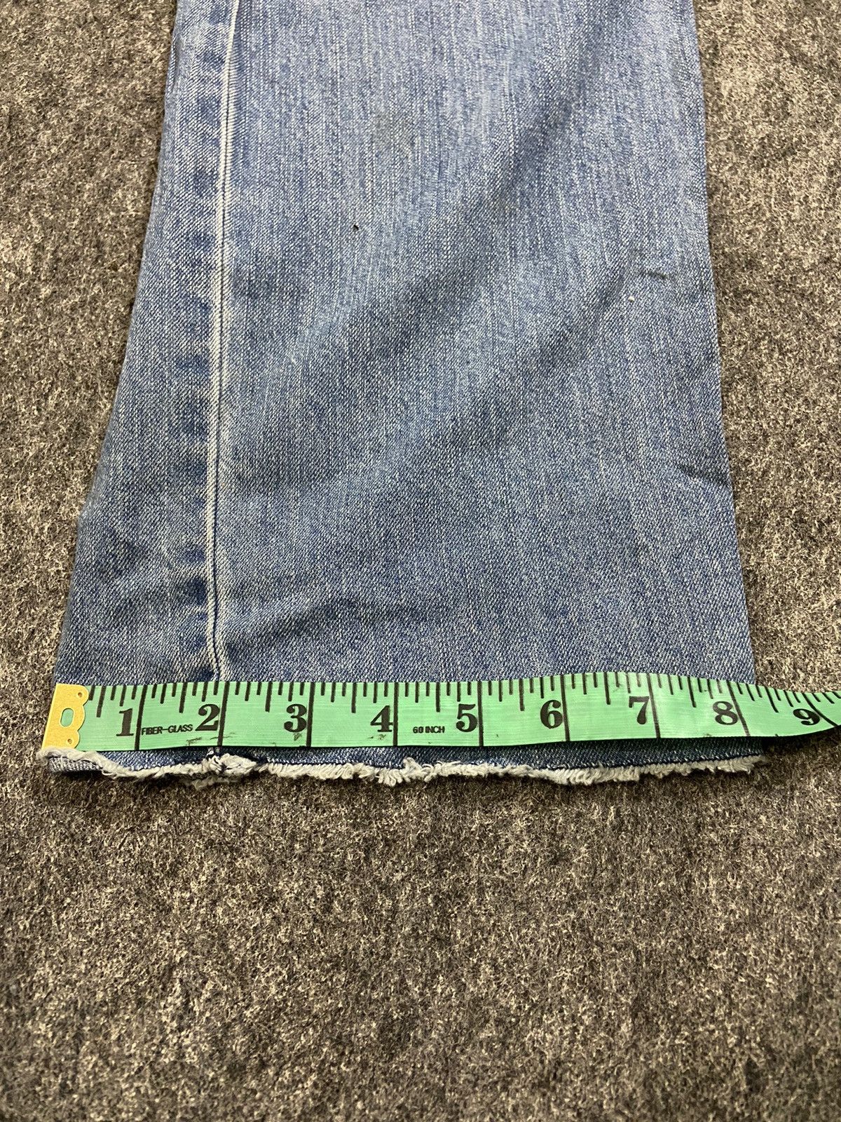 Hysteric Glamour × If Six Was Nine × Le Grande Bleu (L.G.B.) Vintage Y2K GU girls' denim pants with straps at the back Size 25" / US 0 / IT 36 - 13 Thumbnail