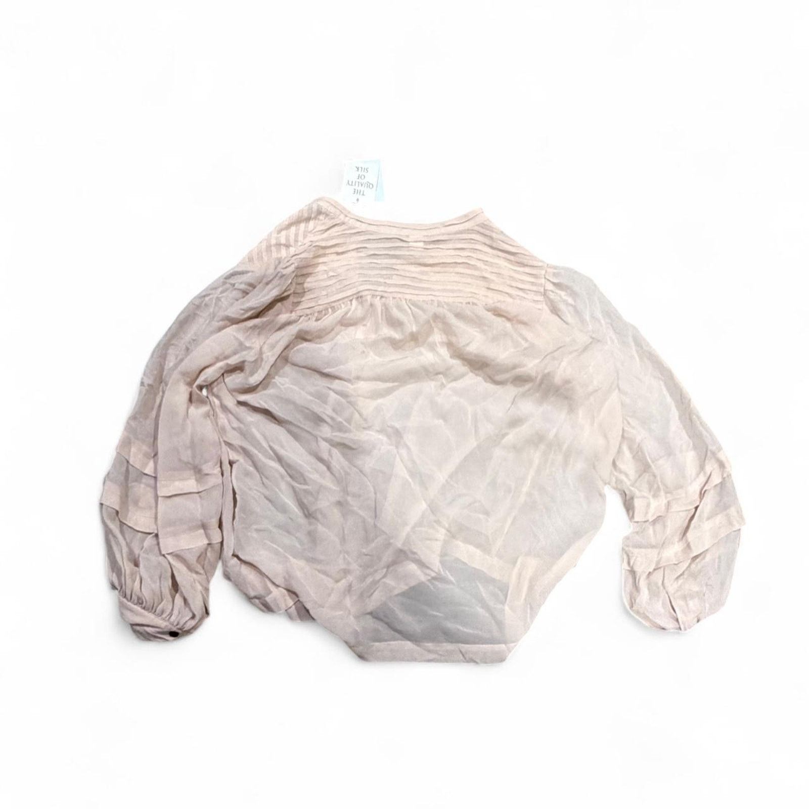 Other Moda International 100% Silk top Blush Size L NWT Size L / US 10 / IT 46 - 5 Thumbnail
