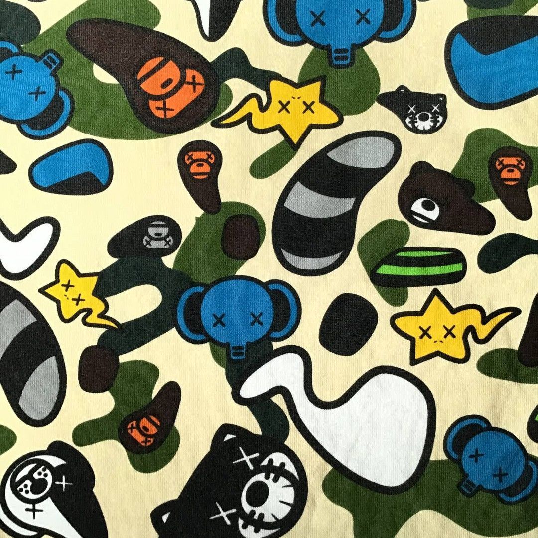 Bape × Kaws × Nigo BAPE × kaws milo animal kingdom sweat shirt a bathing ape Size US L / EU 52-54 / 3 - 5 Thumbnail