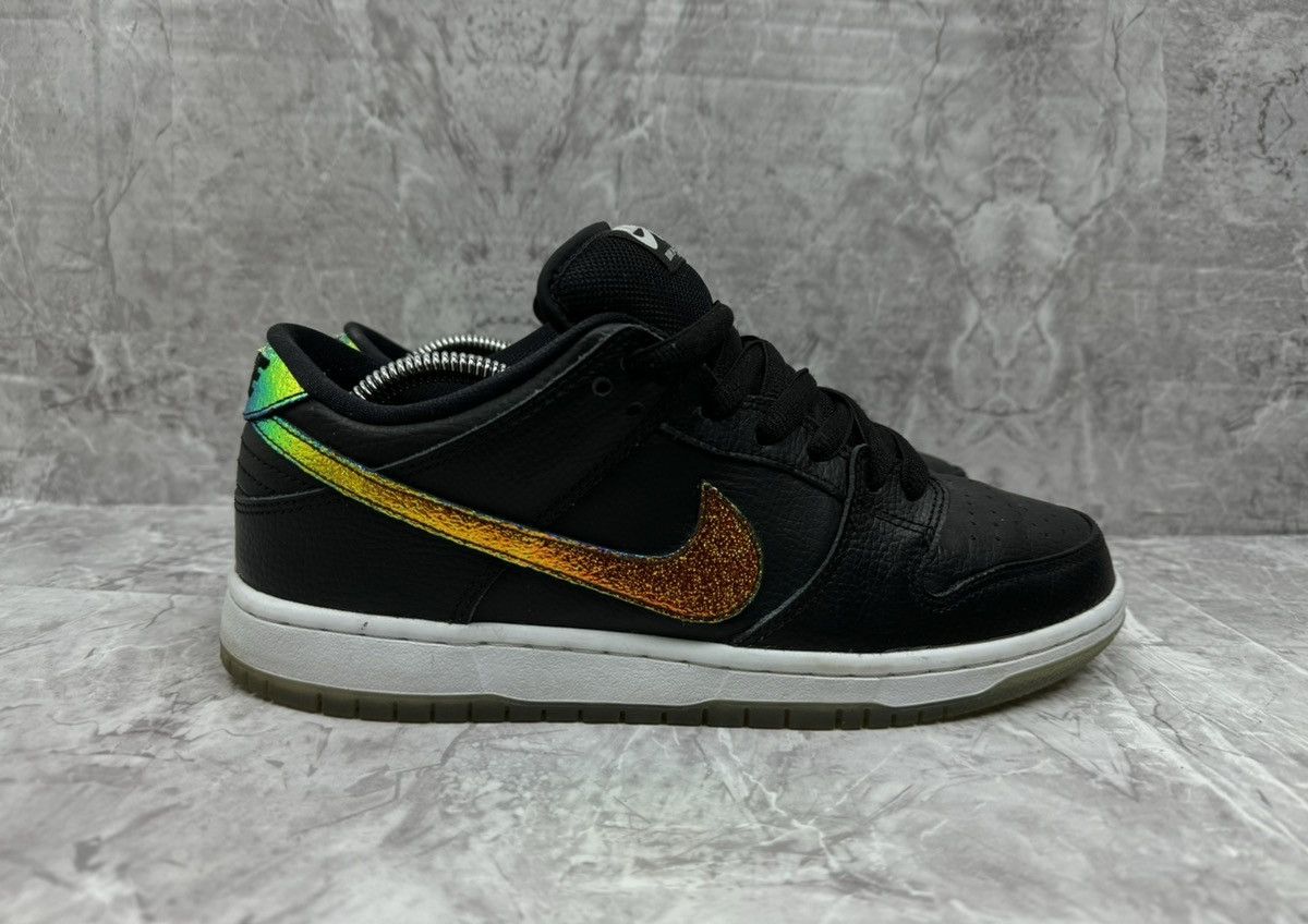 image of Nike Sb Dunk Low Pro 'sparkle' Shoes in Black, Men's (Size 9)