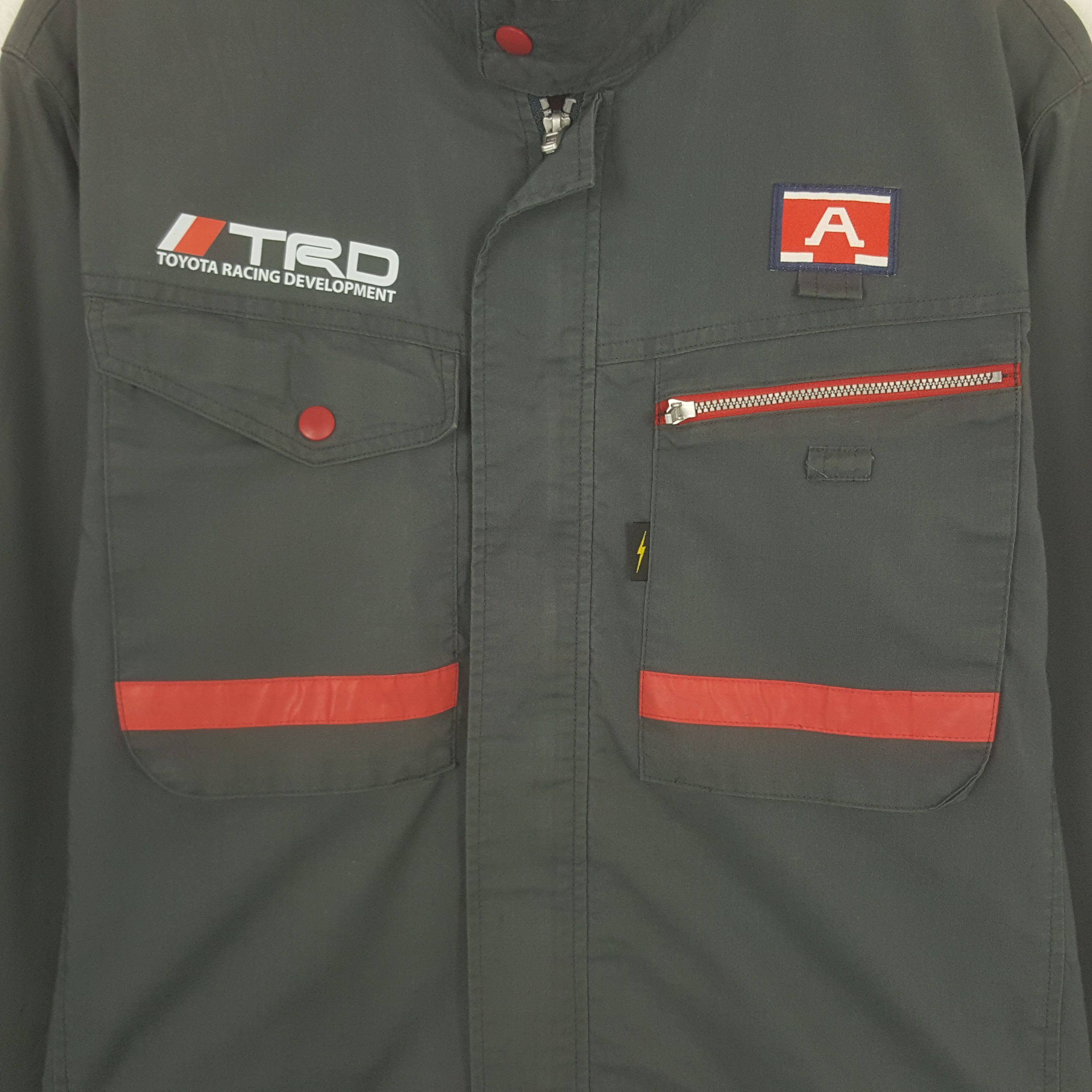 Japanese Brand Vintage Toyota Racing Development Custom Sport Japan Jacket Size US S / EU 44-46 / 1 - 4 Thumbnail