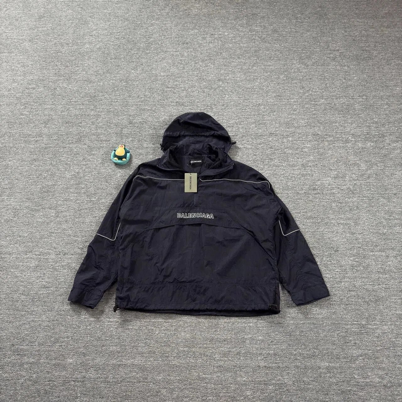 Balenciaga Balenciaga Black Logo Windbreaker. Size US XS / EU 42 / 0 - 1 Thumbnail