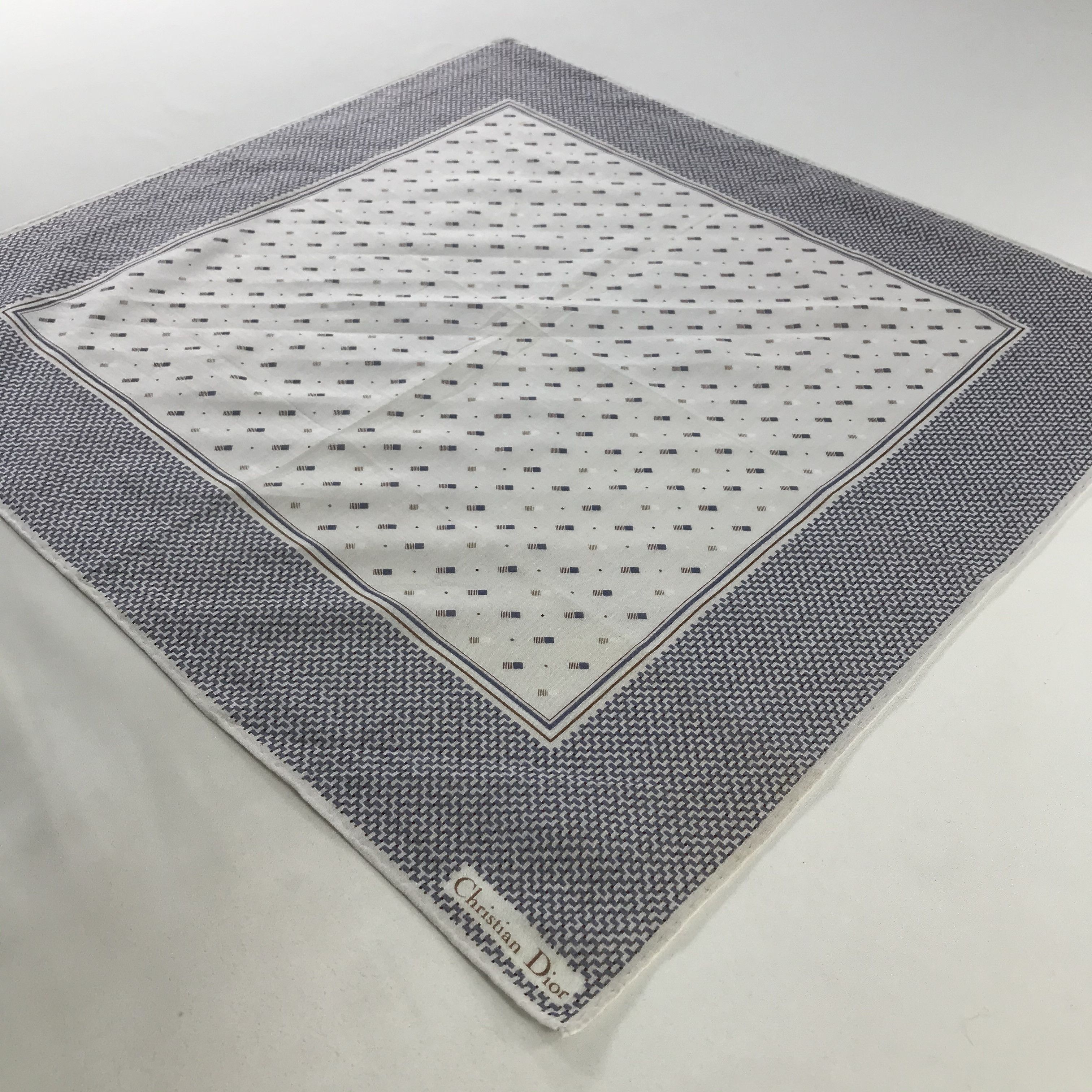 Vintage Christian Dior Neckerchief / Bandana / Handkerchief Size ONE SIZE - 4 Thumbnail