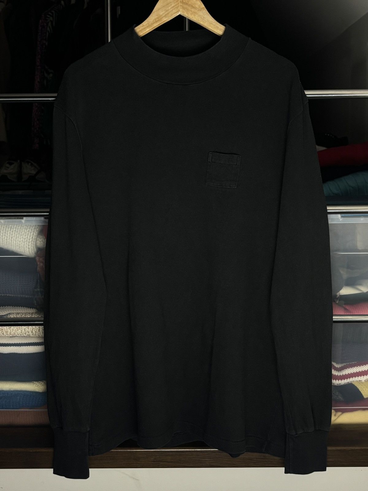 Aime Leon Dore Aime Leon Dore Long Sleeve Turtleneck Vintage Pocket T-Shirt Size US L / EU 52-54 / 3 - 1 Thumbnail