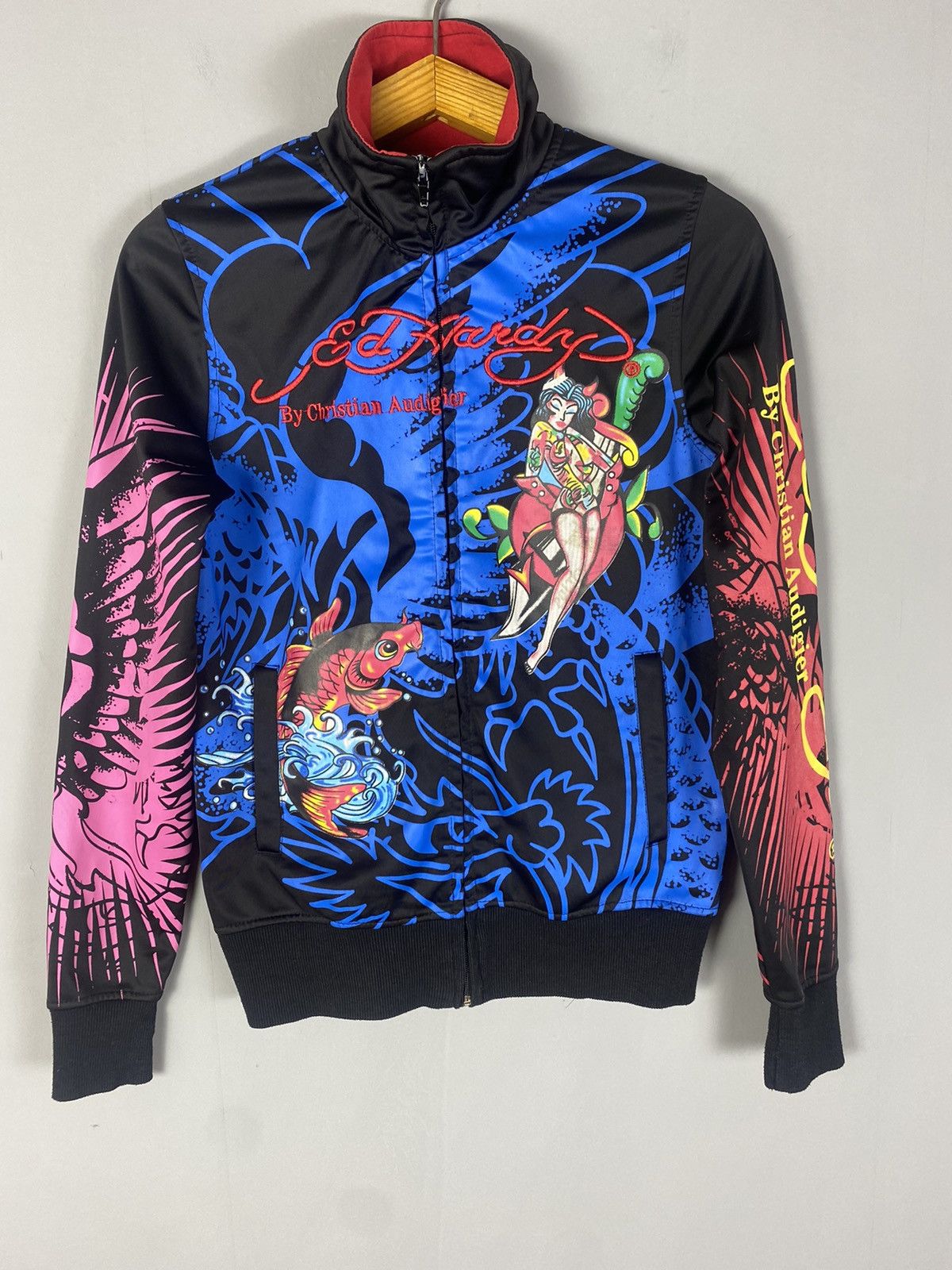 Ed Hardy Vintage Ed Hardy sweatshirts big logo Size US XS / EU 42 / 0 - 3 Thumbnail