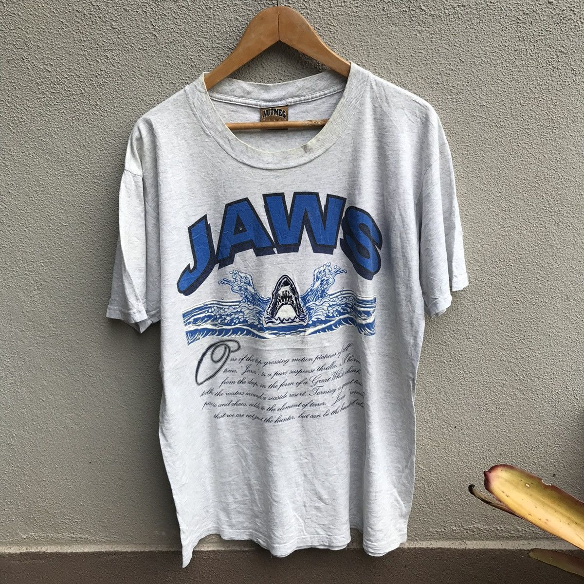 Vintage Vintage 90s JAWS movie tee horror Size US L / EU 52-54 / 3 - 1 Thumbnail
