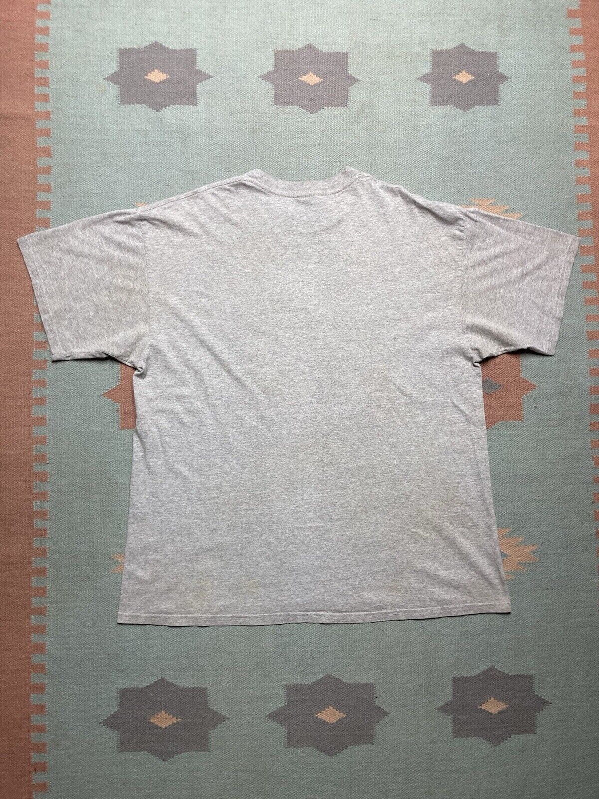 Nike × Vintage VTG 90s Nike t shirt basketball embroidered swoosh check XL Size US XL / EU 56 / 4 - 4 Thumbnail