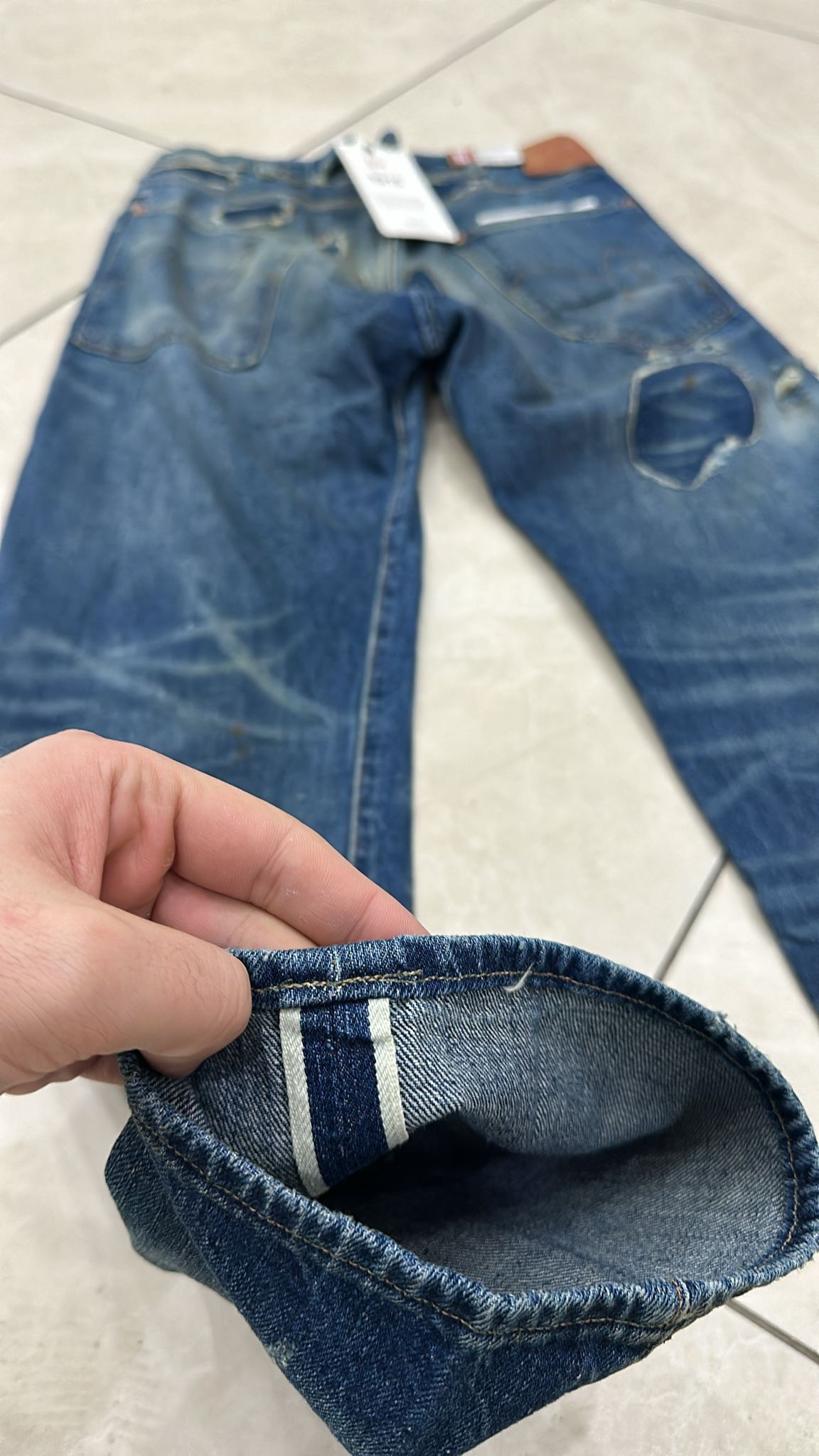Levi's Vintage Clothing LVC Levi's Vintage Clothing 1915 501XX BigE Selvedge Jeans Size US 28 / EU 44 - 6 Thumbnail