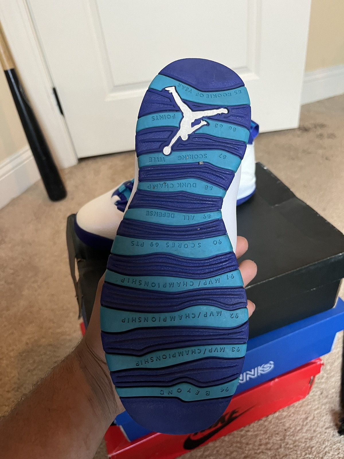 Jordan Brand Air Jordan Retro 10 ‘Charlotte’ Size US 6.5 / EU 39-40 - 6 Thumbnail