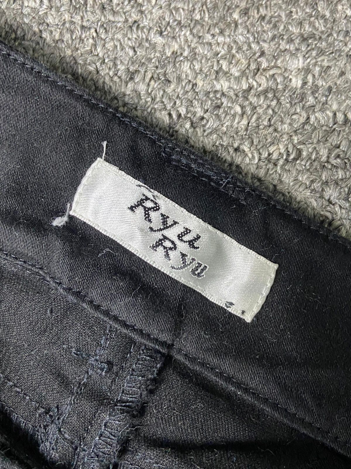 Japanese Brand Ryu Ryu Japanese Brand Punk Back Lace Up Pants (161) Size US 28 / EU 44 - 5 Thumbnail