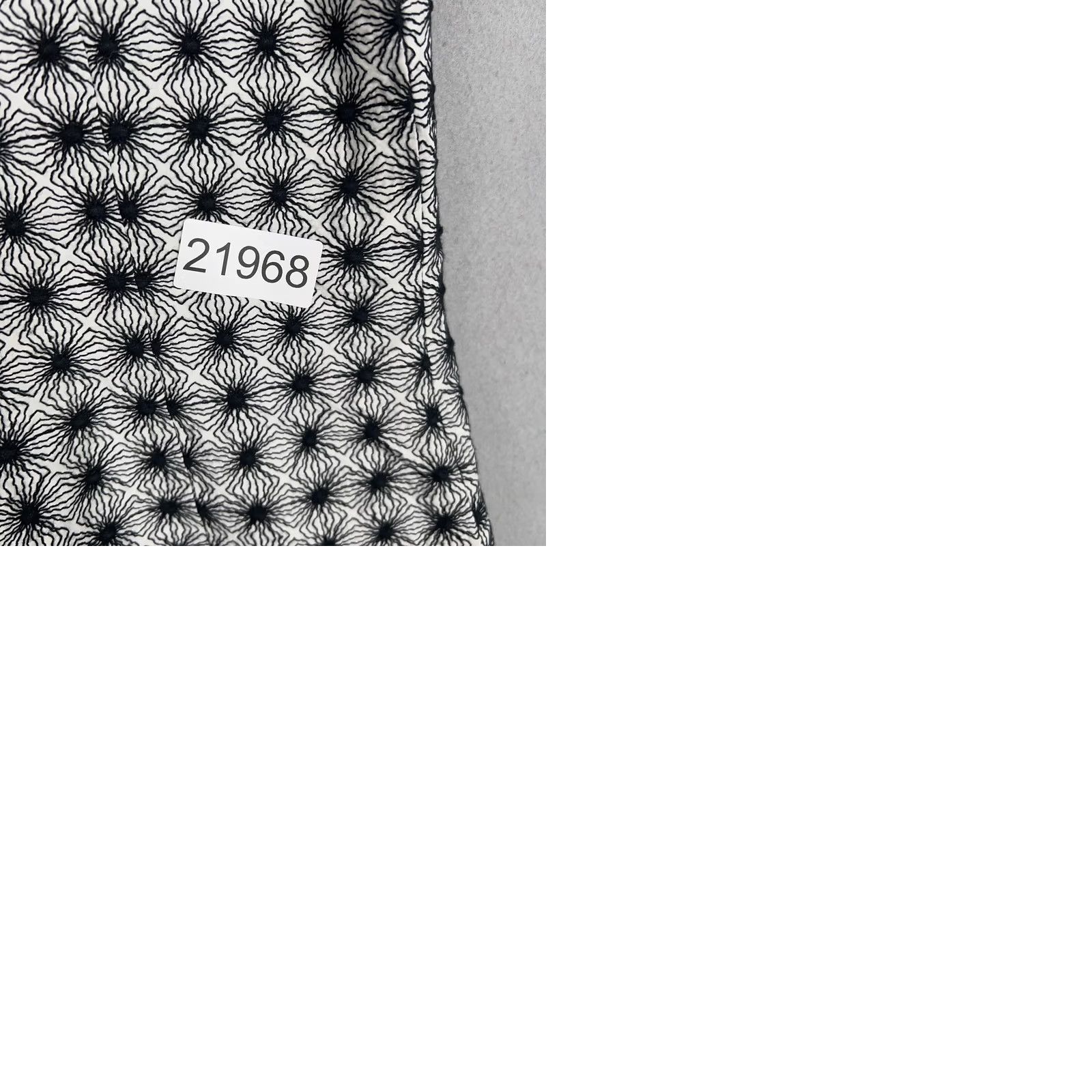 Piazza Sempione PIAZZA SEMPIONE Dress Womens Small Black White V-Neck Party Cocktail Sheath Lux Made in Italy Size S / US 4 / IT 40 - 9 Thumbnail