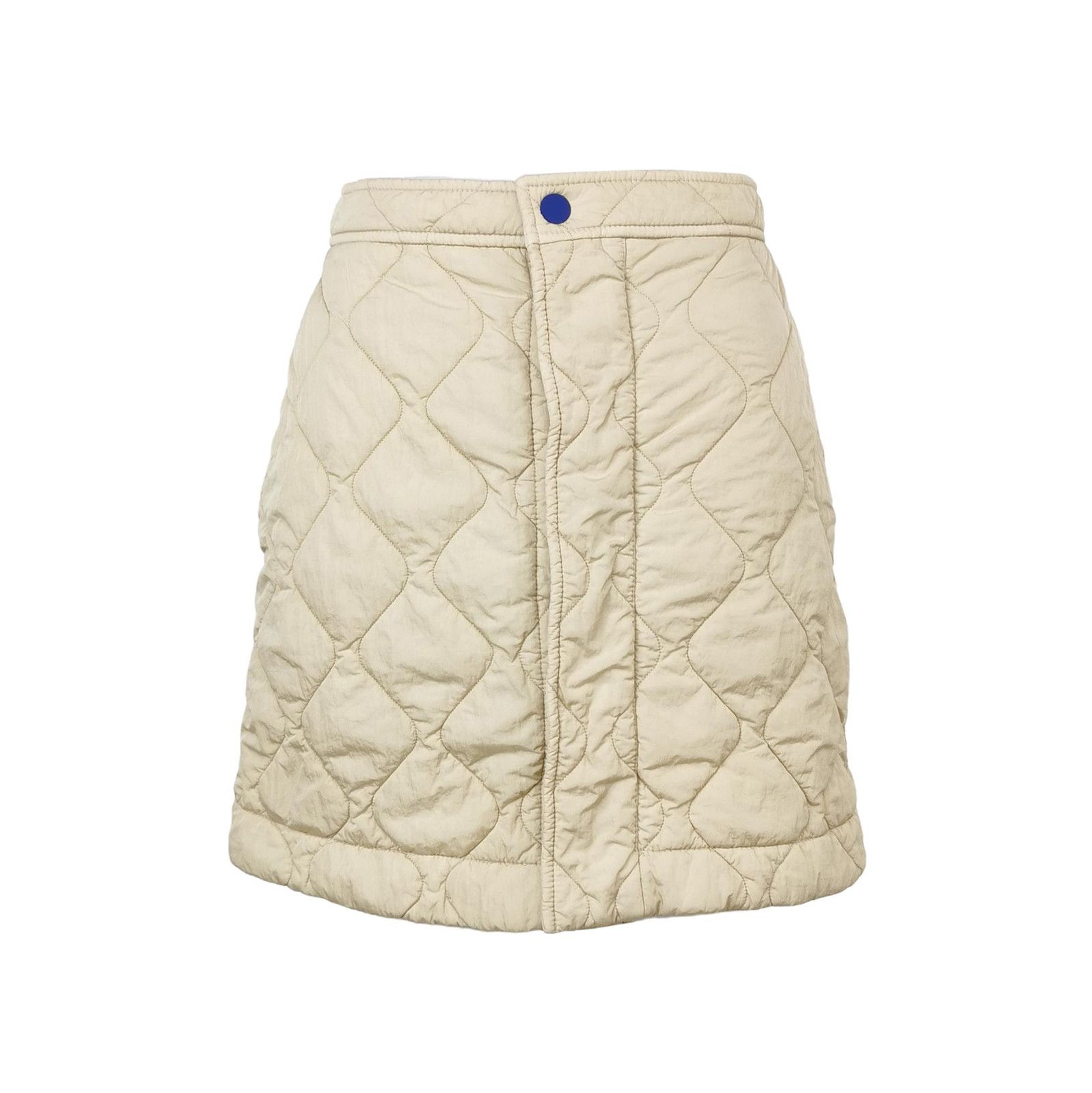 Burberry Burberry Quilted A-line Skirt in Cream Color 0079 Size US 26 / EU 42 - 1 Thumbnail