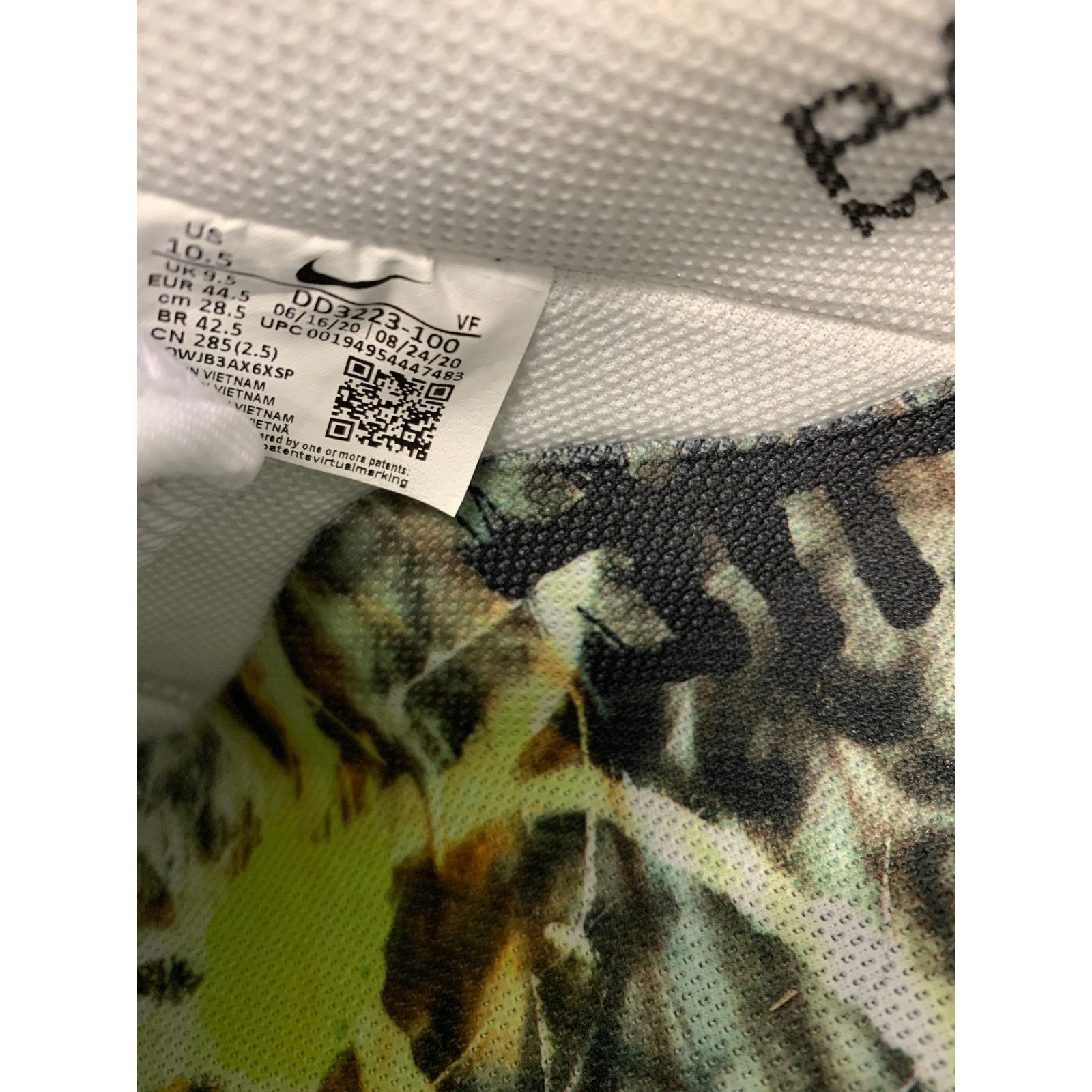 Nike Nike Air Force 1 Low G-Dragon Para-Noise 2.0 Size 10.5 NEW Size US 10.5 / EU 43-44 - 7 Thumbnail