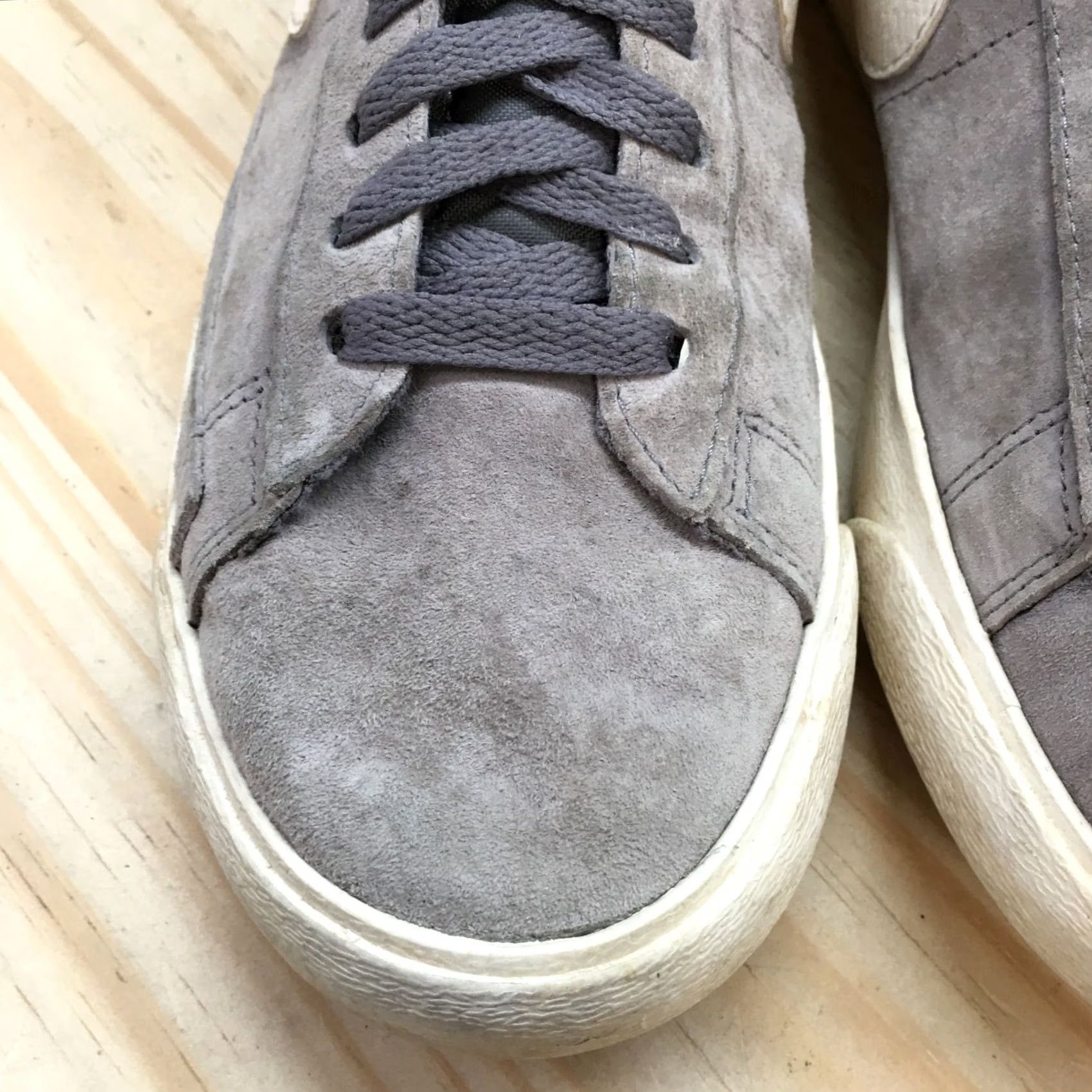 Nike Nike Womens 7.5 Blazer Mid Suede Lace Up Sneakers Gray US Size 7.5 - Athletic Wear Size M / US 6-8 / IT 42-44 - 6 Thumbnail