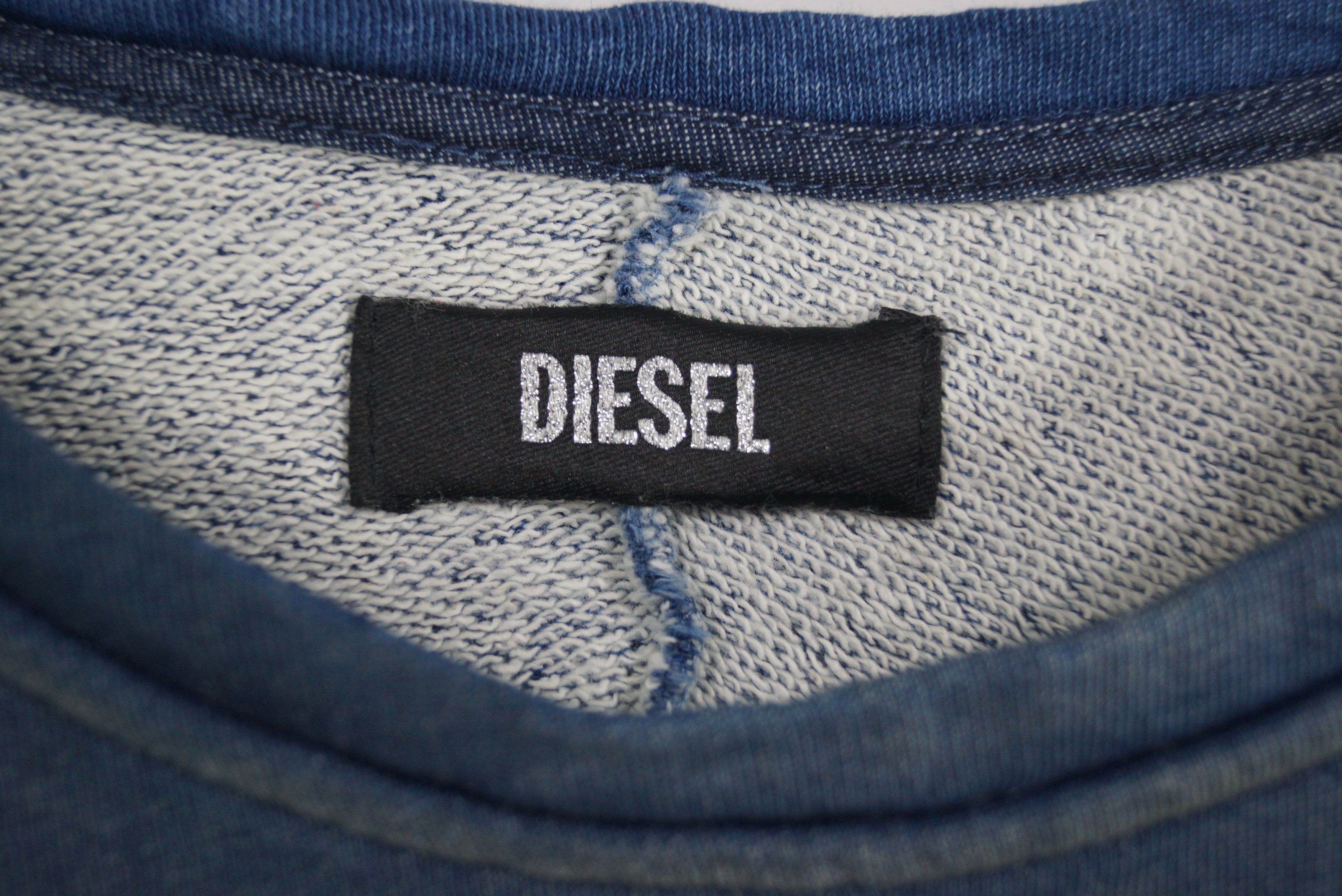 Diesel × Vintage Diesel Sweatshirt Short Sleeve Nice Design Size US S / EU 44-46 / 1 - 4 Thumbnail