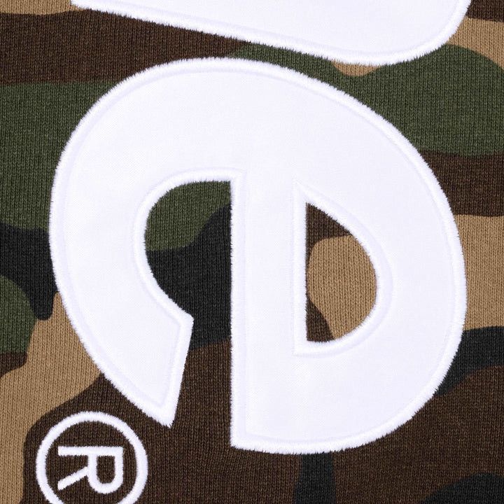 Supreme Satin Appliqué Hooded Sweatshirt Camo Size US L / EU 52-54 / 3 - 3 Thumbnail