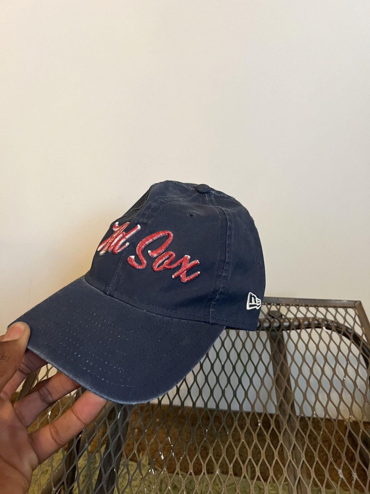 New Era Vintage New Era Red Sox Denim Adjustable Men’s Hat Size ONE SIZE - 2 Thumbnail