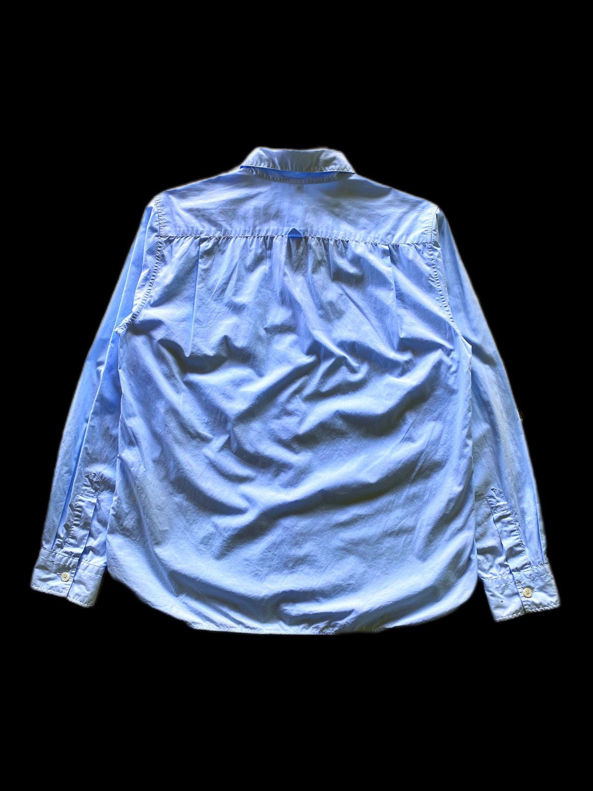 Margaret Howell Vintage Margaret Howell Boxy Military Chambray Shirt Size US M / EU 48-50 / 2 - 9 Thumbnail