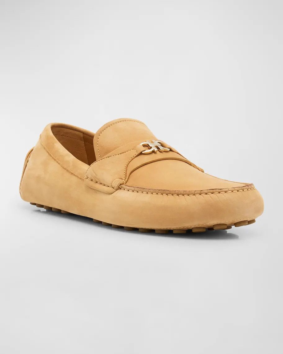 Salvatore Ferragamo o1s1rm0924 Nubuck Loafers in Brown Size US 7 / EU 40 - 5 Thumbnail