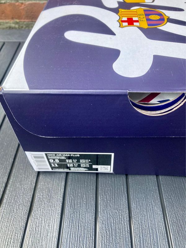 Nike × Patta FCB Barcelona TN 43 air max 9.5 plus new ds Size US 9.5 / EU 42-43 - 12 Thumbnail