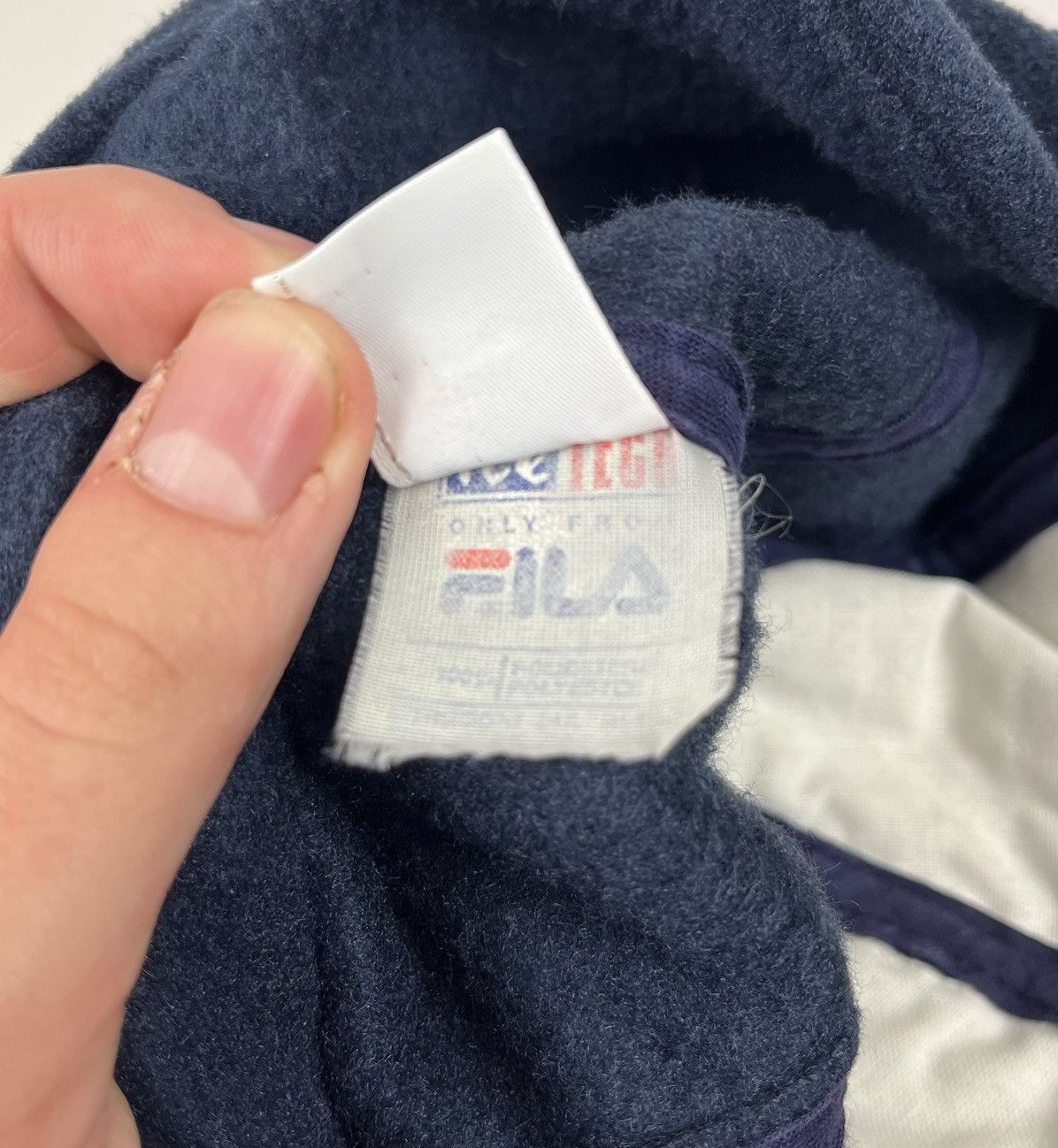 Fila Vintage Fila Fleece Hat Cap Blue Top Size M Made in Italy 🇮🇹 Size ONE SIZE - 15 Thumbnail