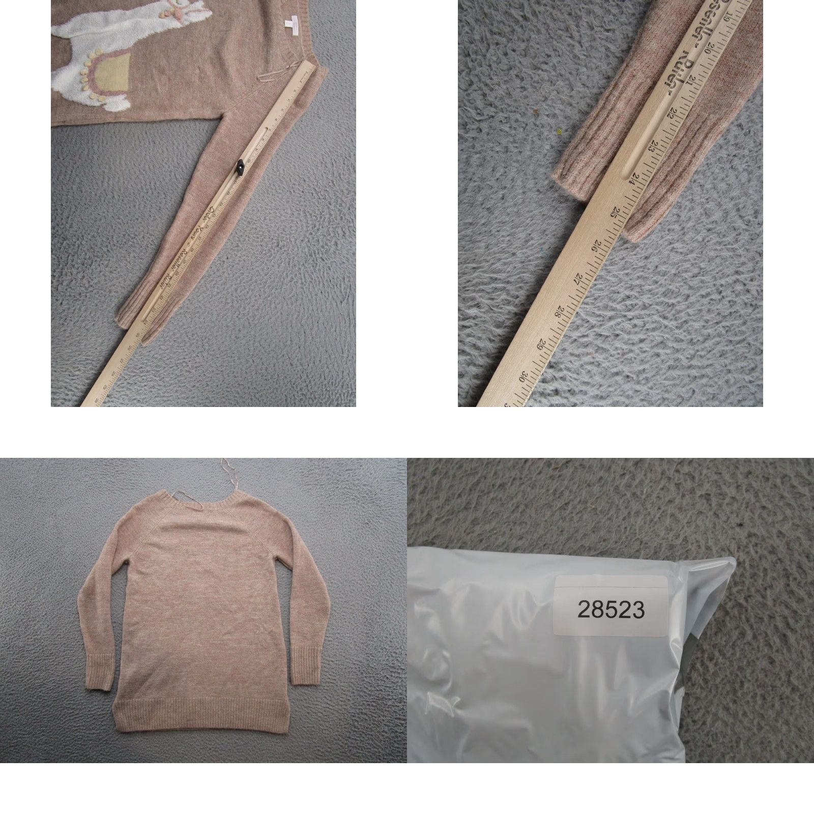 Lauren Conrad Lauren Conrad Llama Knit Pullover Beige Sweater Soft Women's Size S Size S / US 4 / IT 40 - 8 Thumbnail