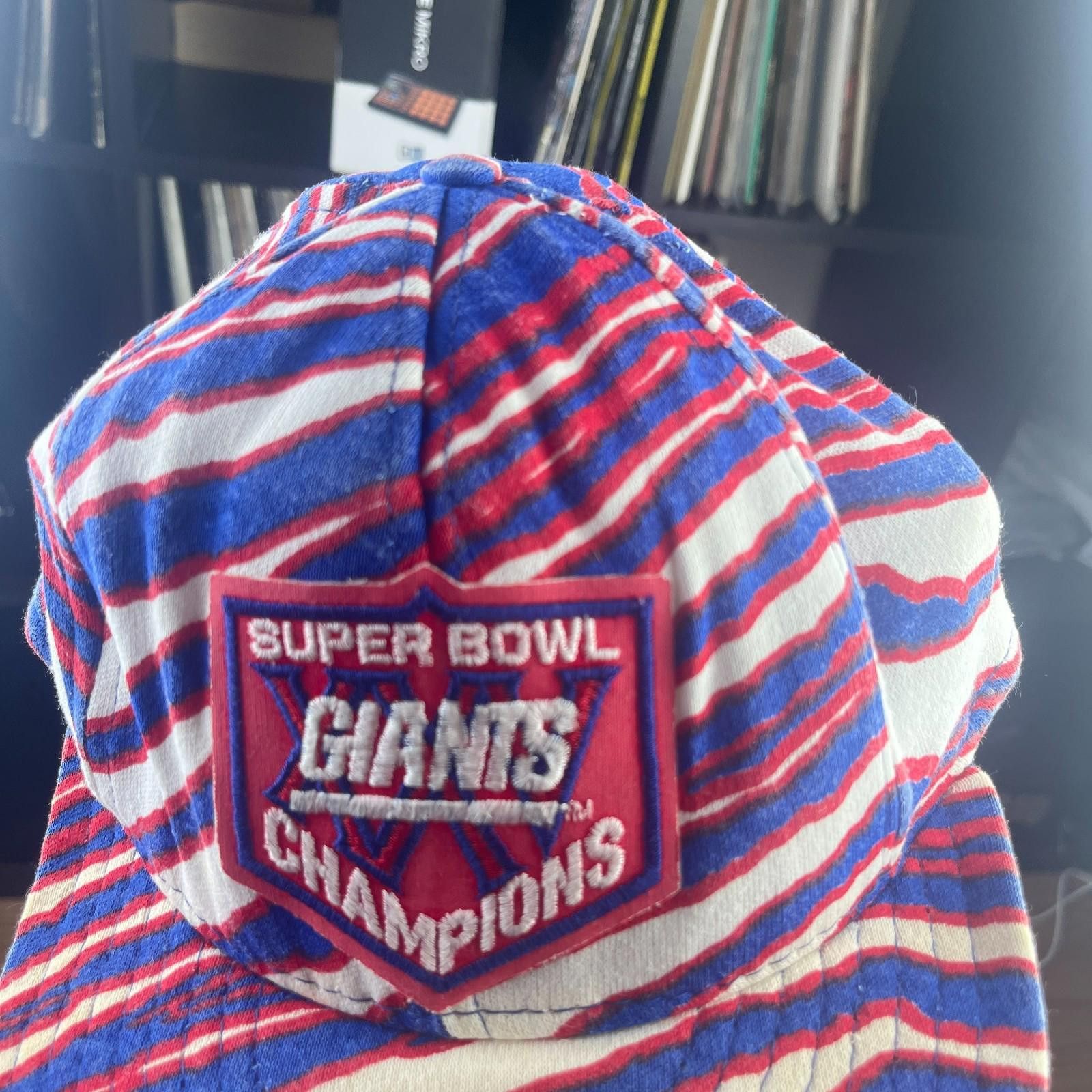 NFL Vintage 90s New York Giants Super Bowl Champs Snapback Hat Size ONE SIZE - 2 Thumbnail