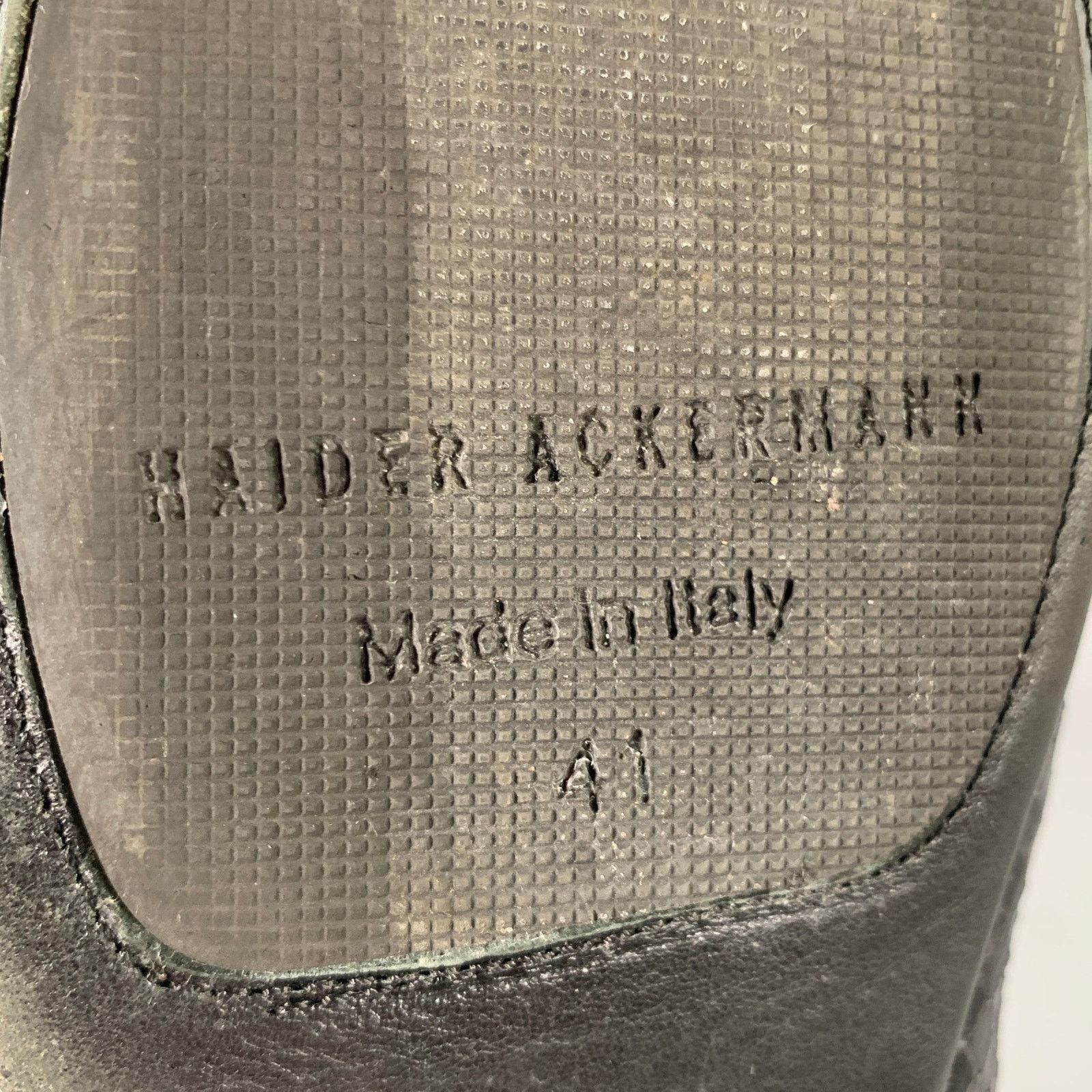 Haider Ackermann HAIDER ACKERMANN Size 8 Black Snake Leather Loafers Size US 8 / IT 38 - 8 Thumbnail