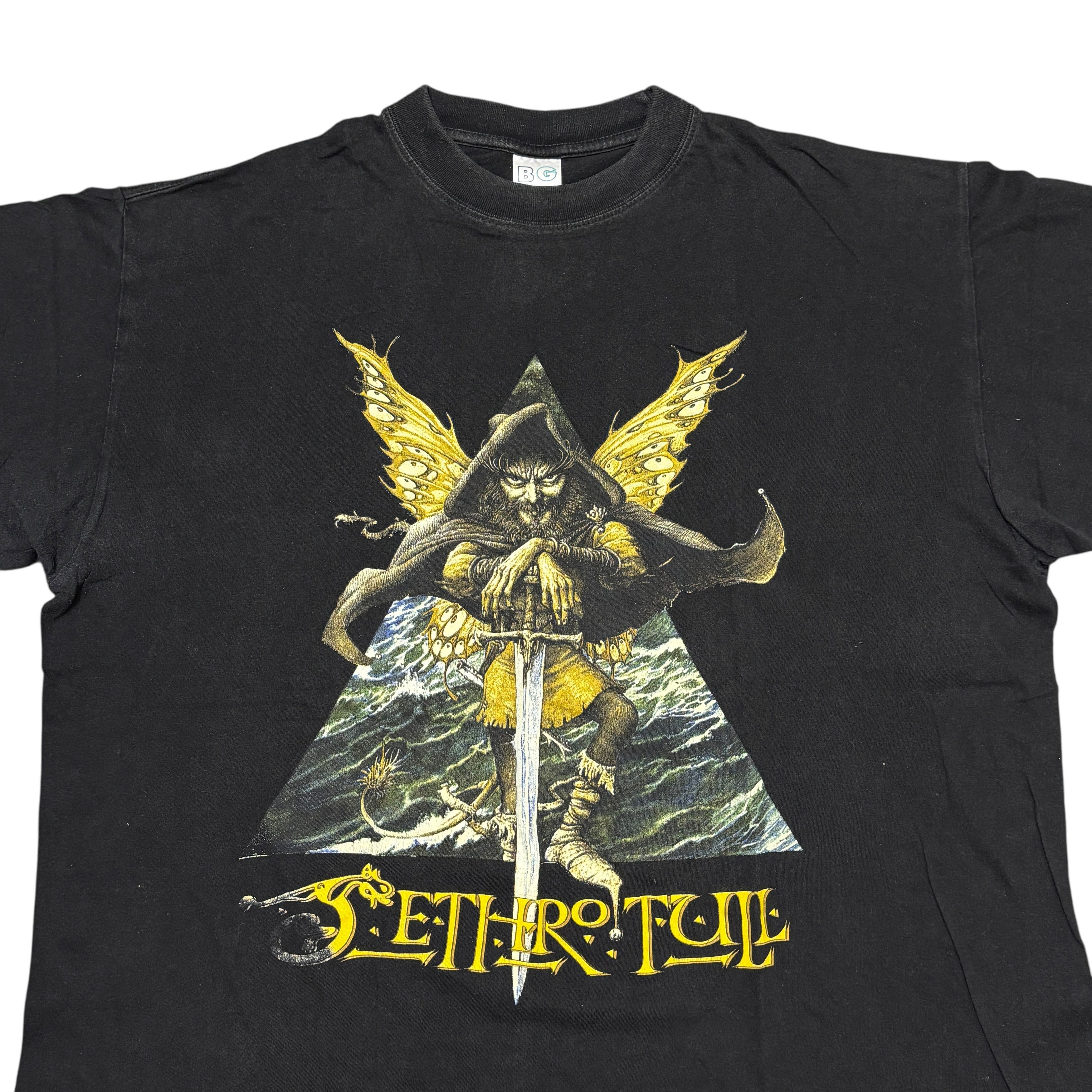 Band Tees Vintage Jethro Tull Shirt 90s Vintage Band Tees Rush Yes Size US XL / EU 56 / 4 - 2 Thumbnail