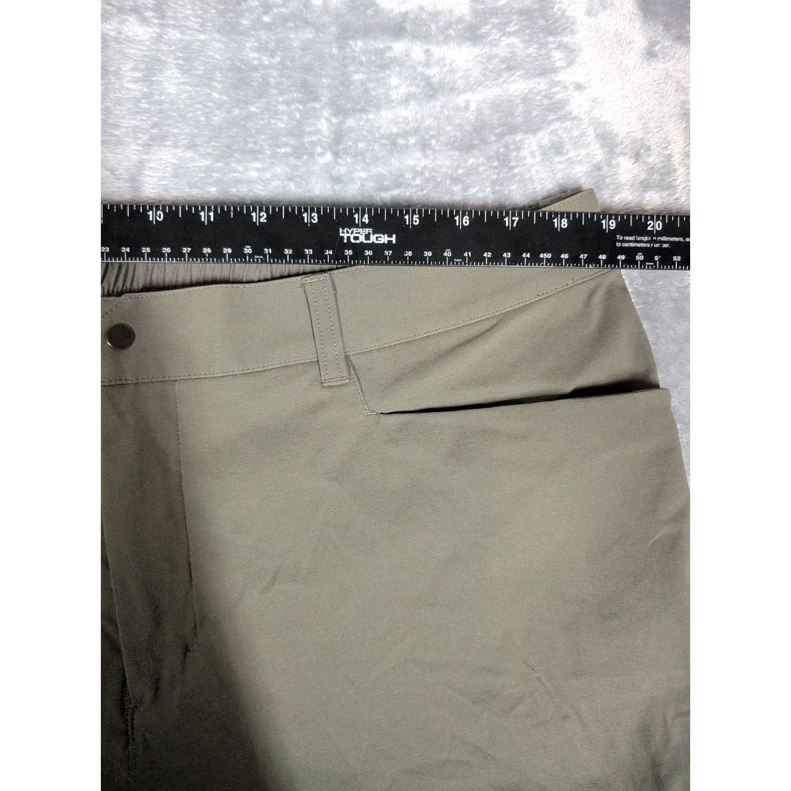 Lululemon Lululemon Detours Welcome Jogger Pants Mens 40 Green Stretch Zip Pockets Elastic Size US 40 / EU 56 - 2 Thumbnail