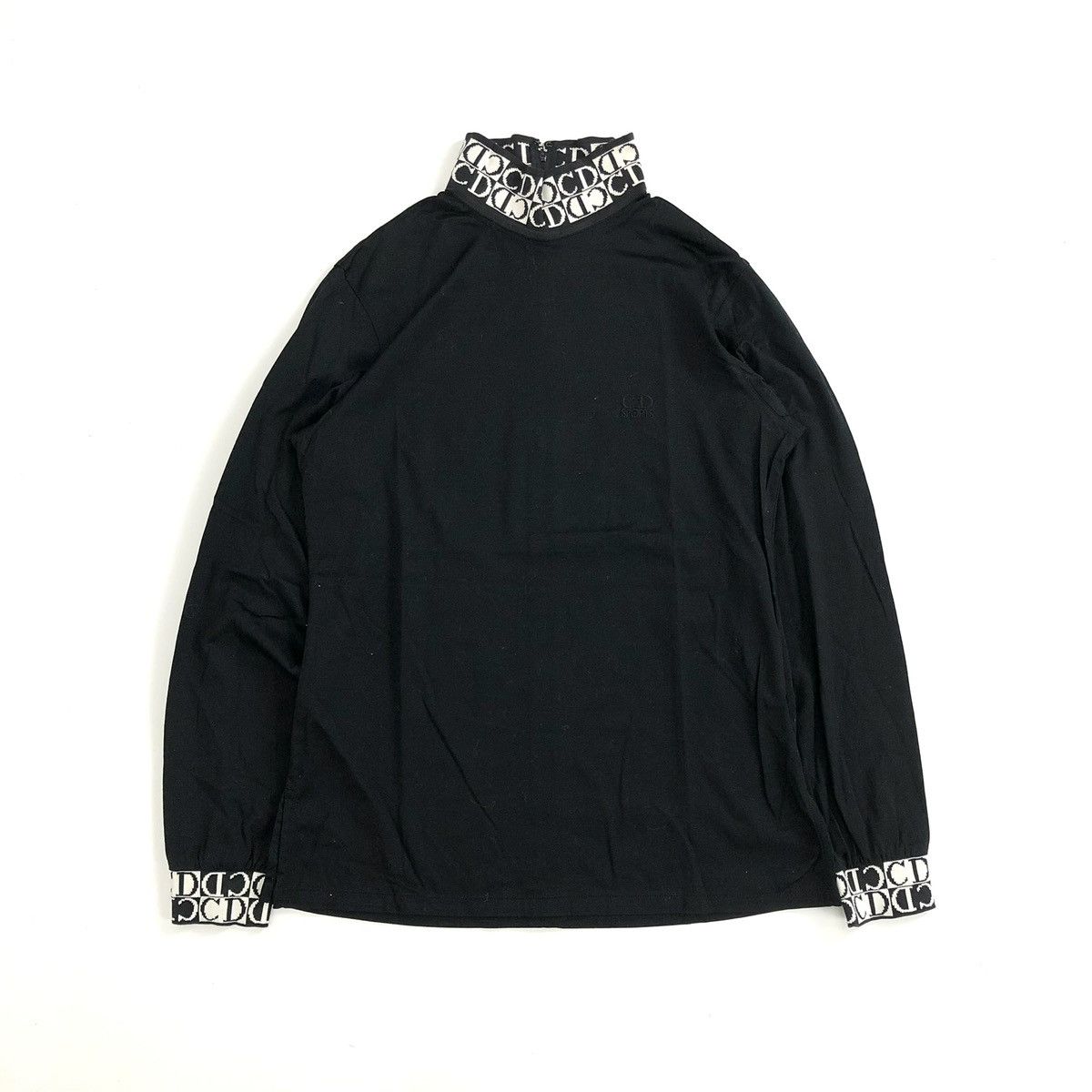 Dior Vintage Christian Dior Sport Turtle Neck Half Zip LongSleeve Size M / US 6-8 / IT 42-44 - 1 Thumbnail