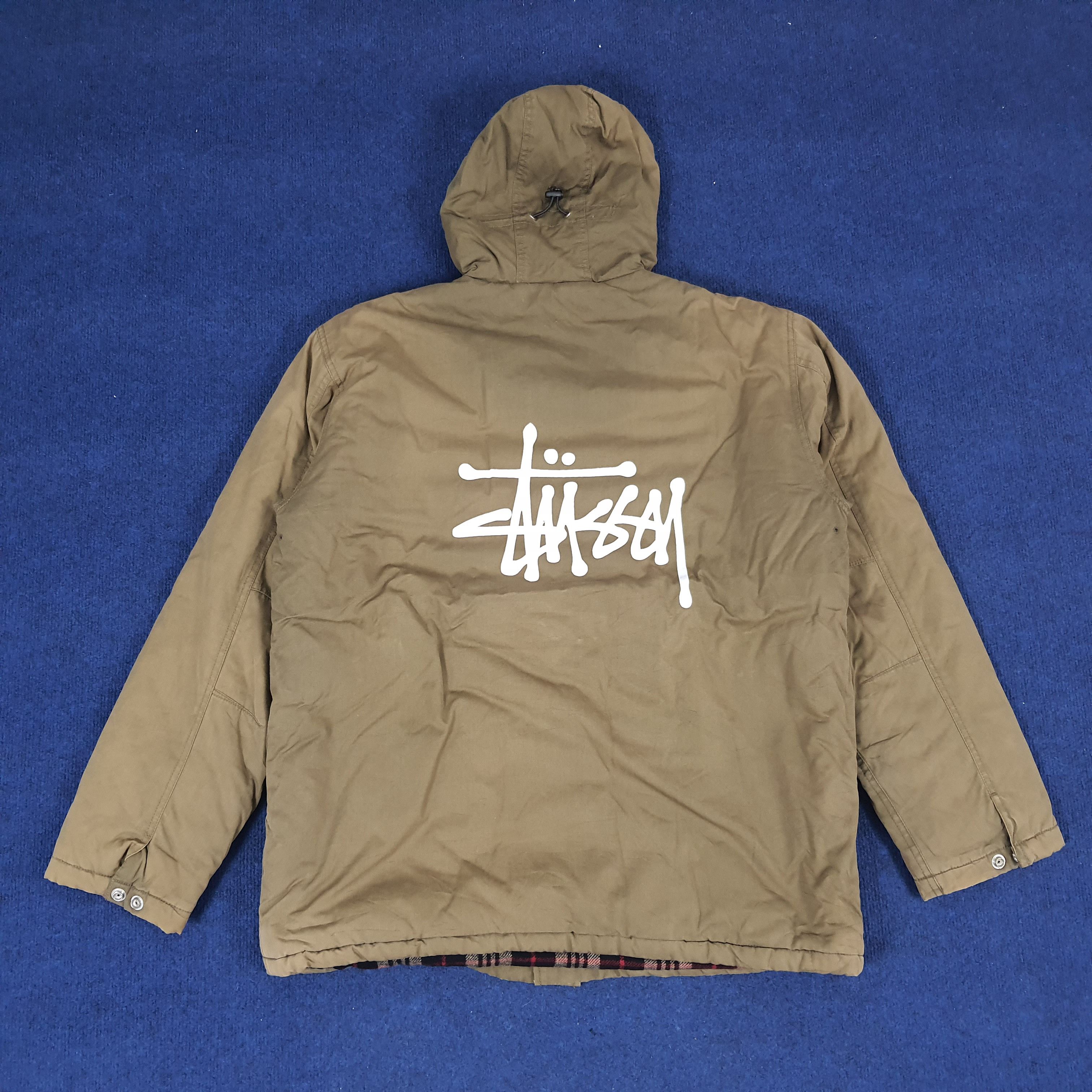 Stussy × Vintage Vintage Stussy Streetwear Custom Logo Jacket Size US L / EU 52-54 / 3 - 1 Thumbnail