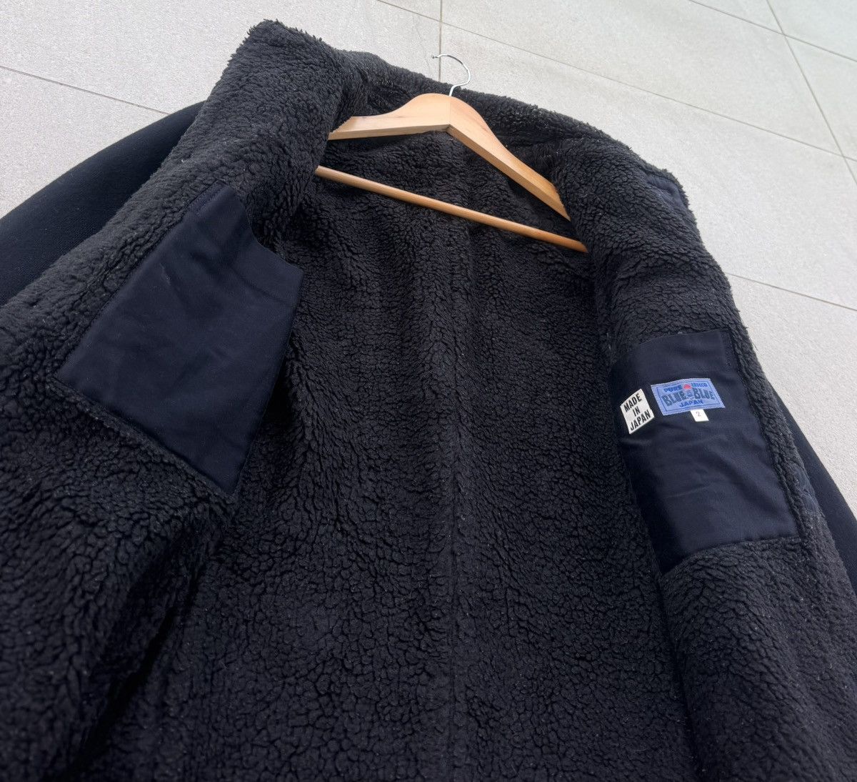 Blue Blue Japan Vintage Blue Blue Japan Sherpa Lined Winter Work Jacket Size US M / EU 48-50 / 2 - 8 Thumbnail