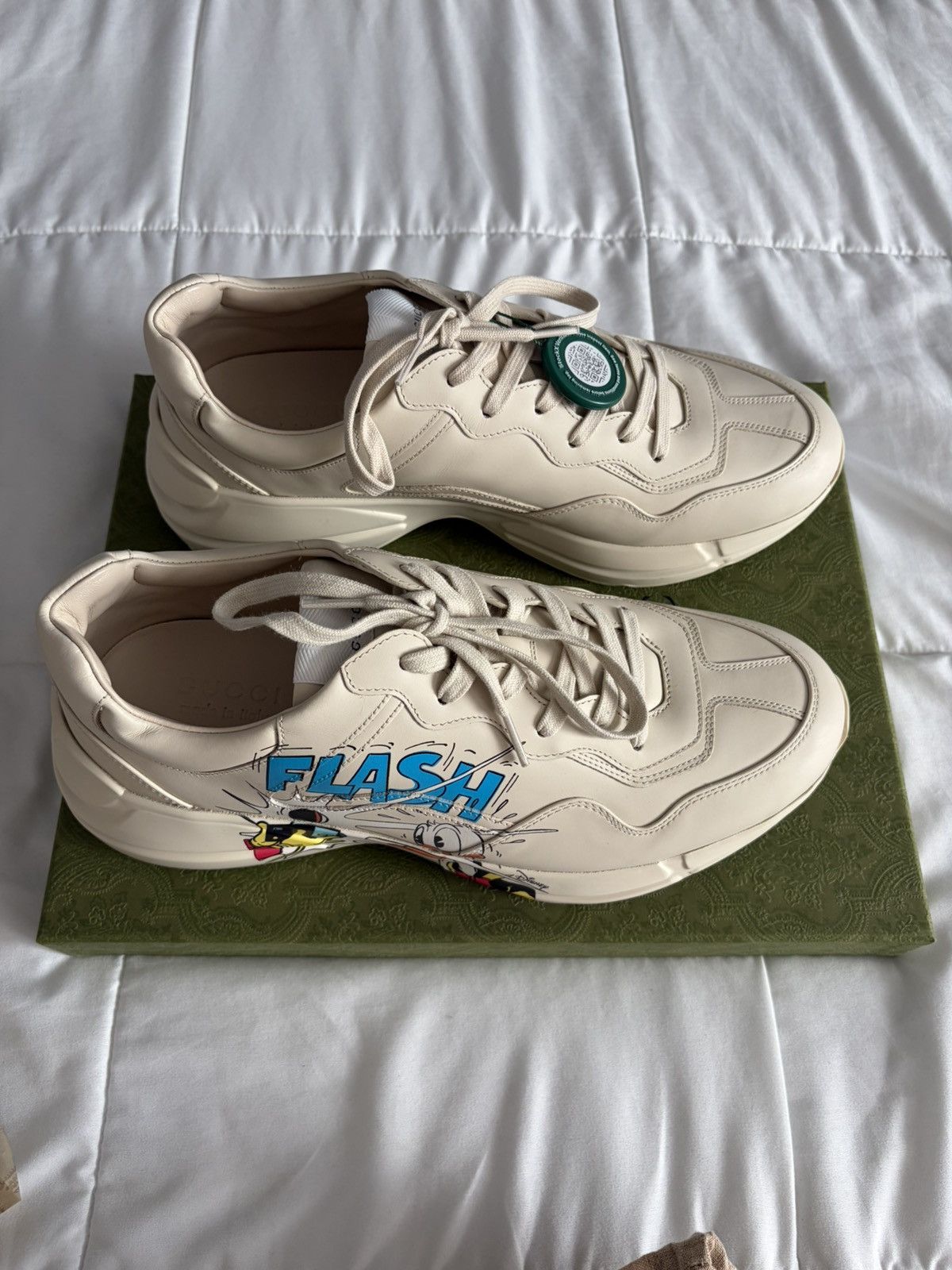 Disney × Gucci Gucci Rhyton x Disney Donald Duck Size US 11.5 / EU 44-45 - 11 Thumbnail