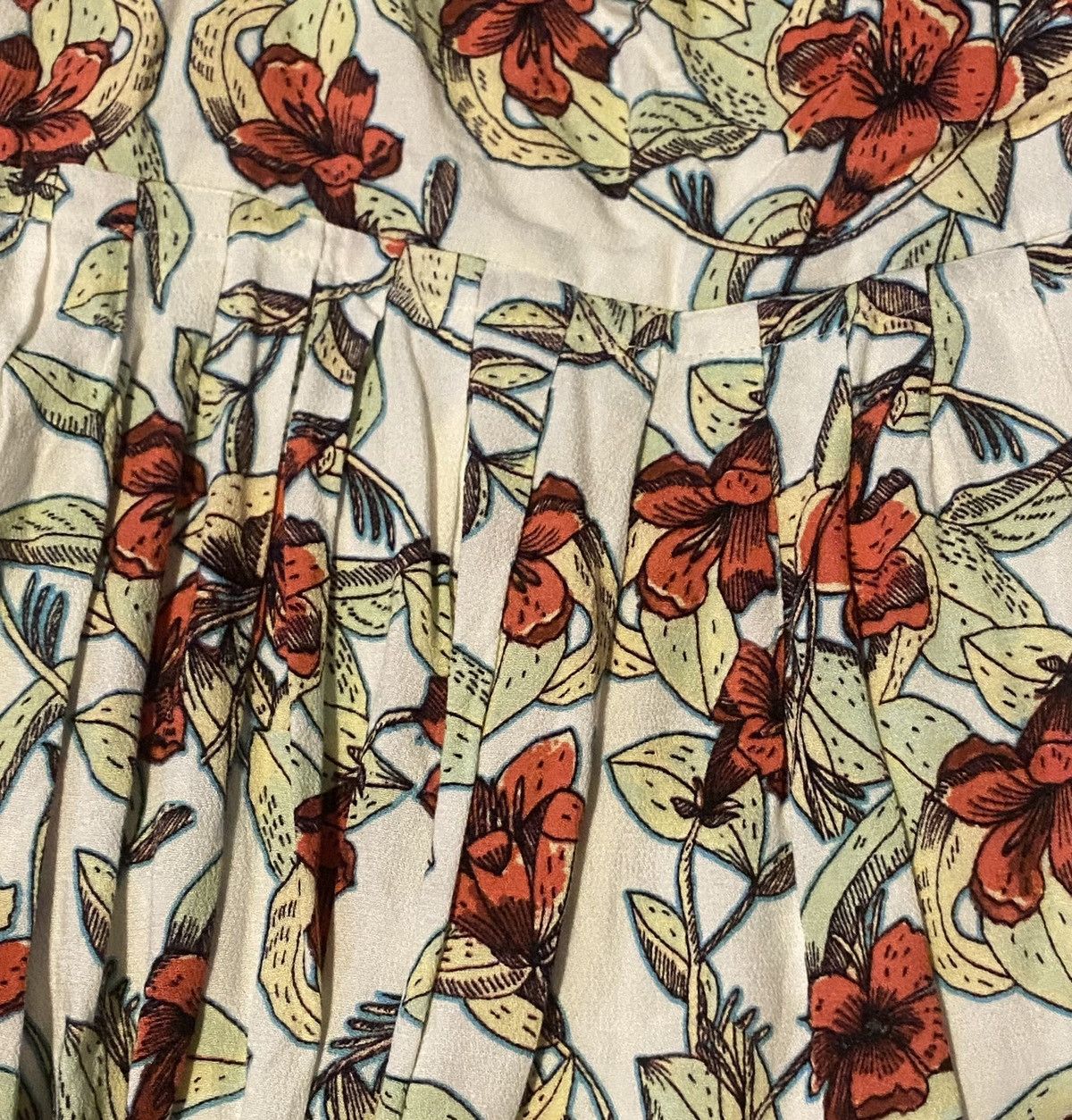 Free People Free People, Flowy, Floral, Ruffled Oversized Mini Sundress Size S / US 4 / IT 40 - 8 Thumbnail