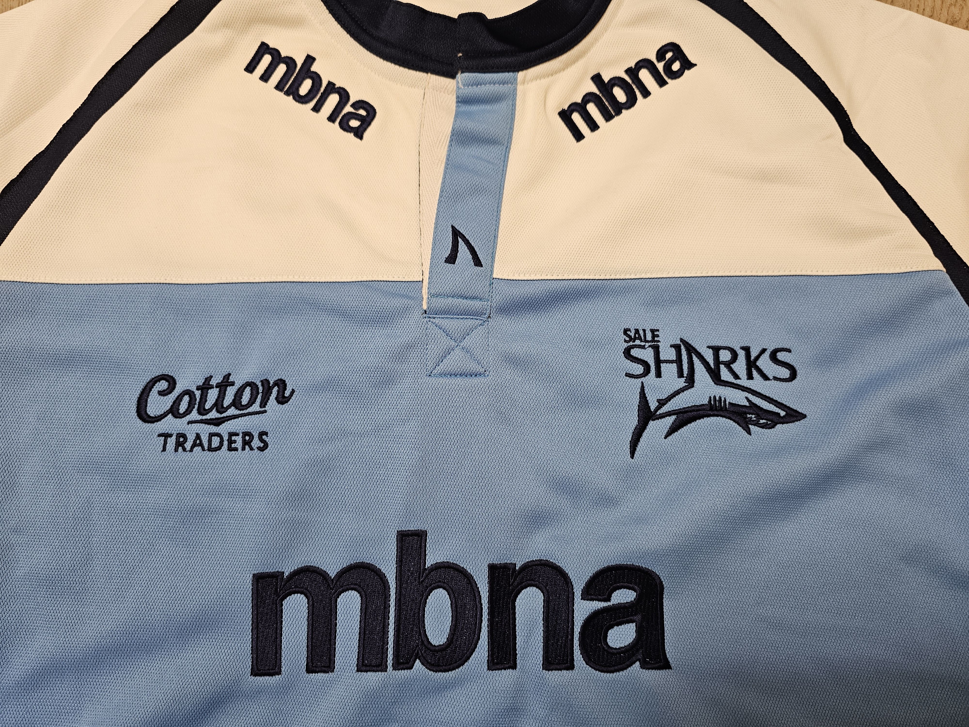 Cotton Traders SALE SHARKS RUGBY JERSEY ENGLAND RUGBY SHIRT RUGBY JERSEY Size US XL / EU 56 / 4 - 3 Thumbnail