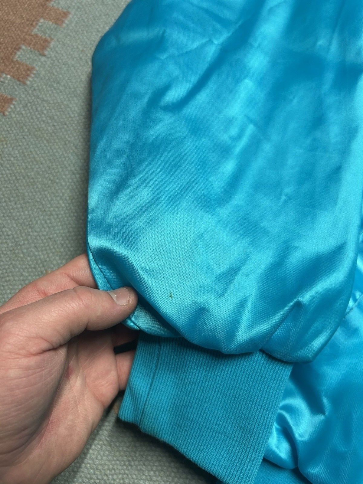 Vintage Satin bomber jacket national clogging convention bluegras XL Size US XL / EU 56 / 4 - 4 Thumbnail