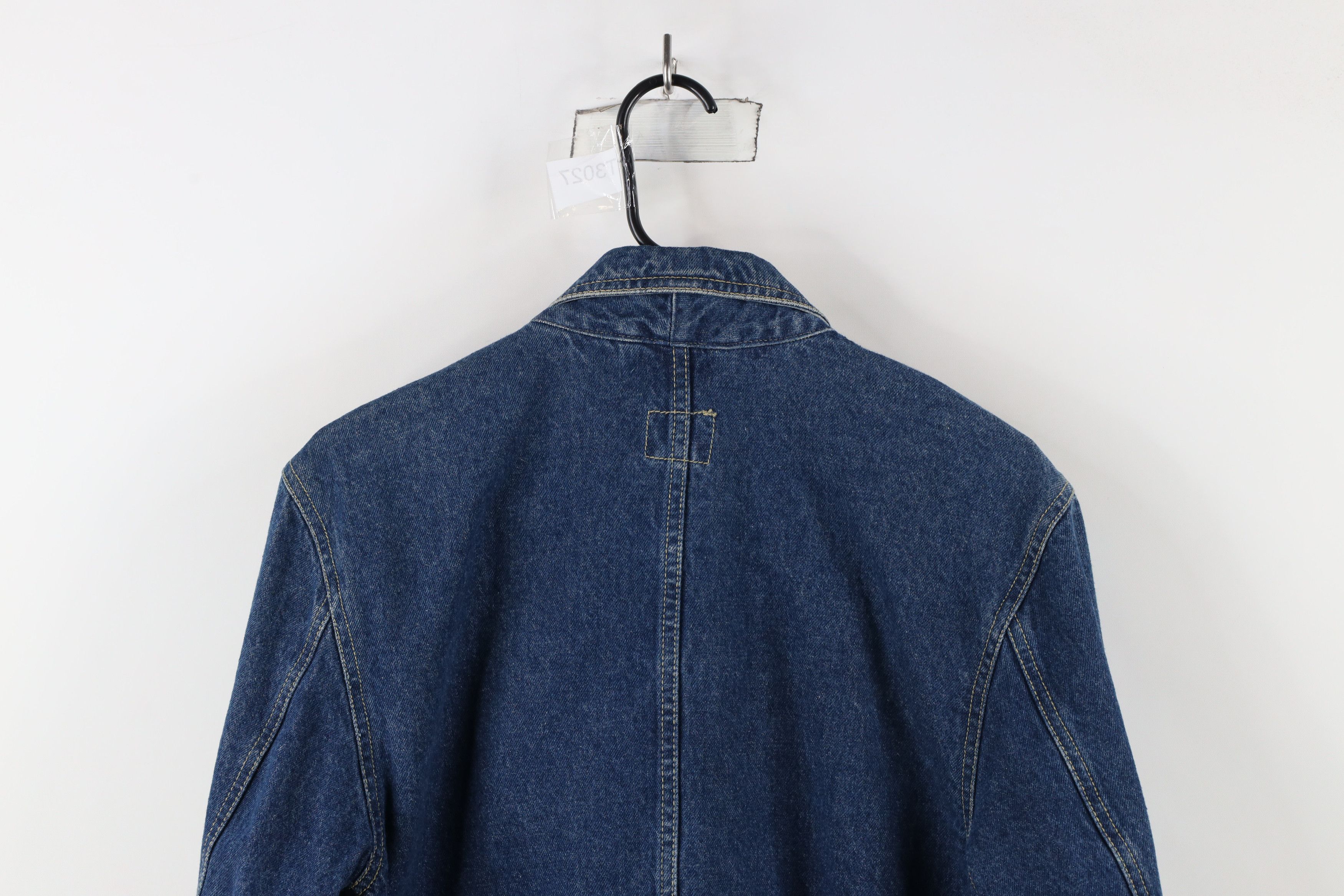 Vintage Vintage 90s Streetwear Denim Jean Blazer Jacket Blue Cotton Size M / US 6-8 / IT 42-44 - 12 Thumbnail