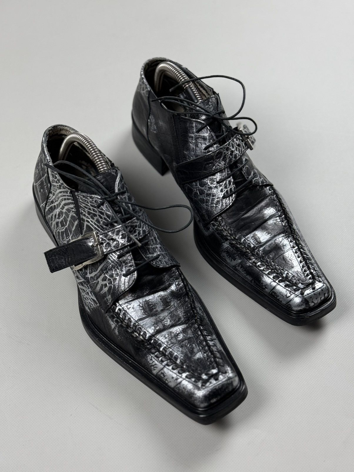 Other Bagatto Men’s Avant-garde Formal Leather Shoes Size 40.5 Size US 7.5 / EU 40-41 - 3 Thumbnail