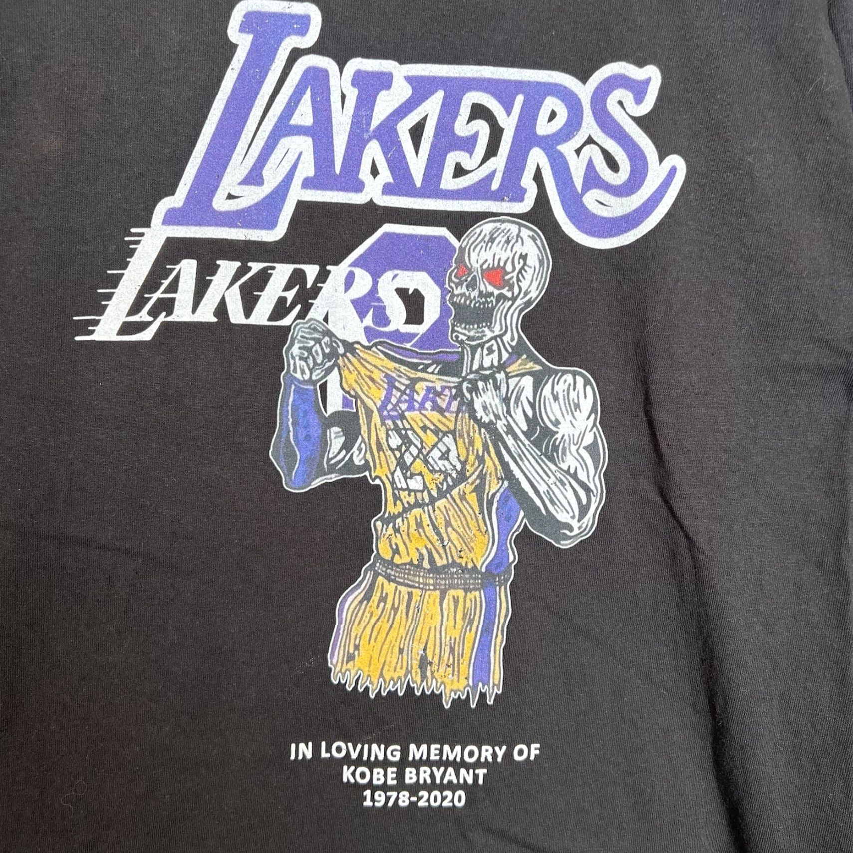 Warren Lotas Warren Lotas Shirt Adult Large Black Kobe Bryant RIP Lakers Mens Size US L / EU 52-54 / 3 - 4 Thumbnail