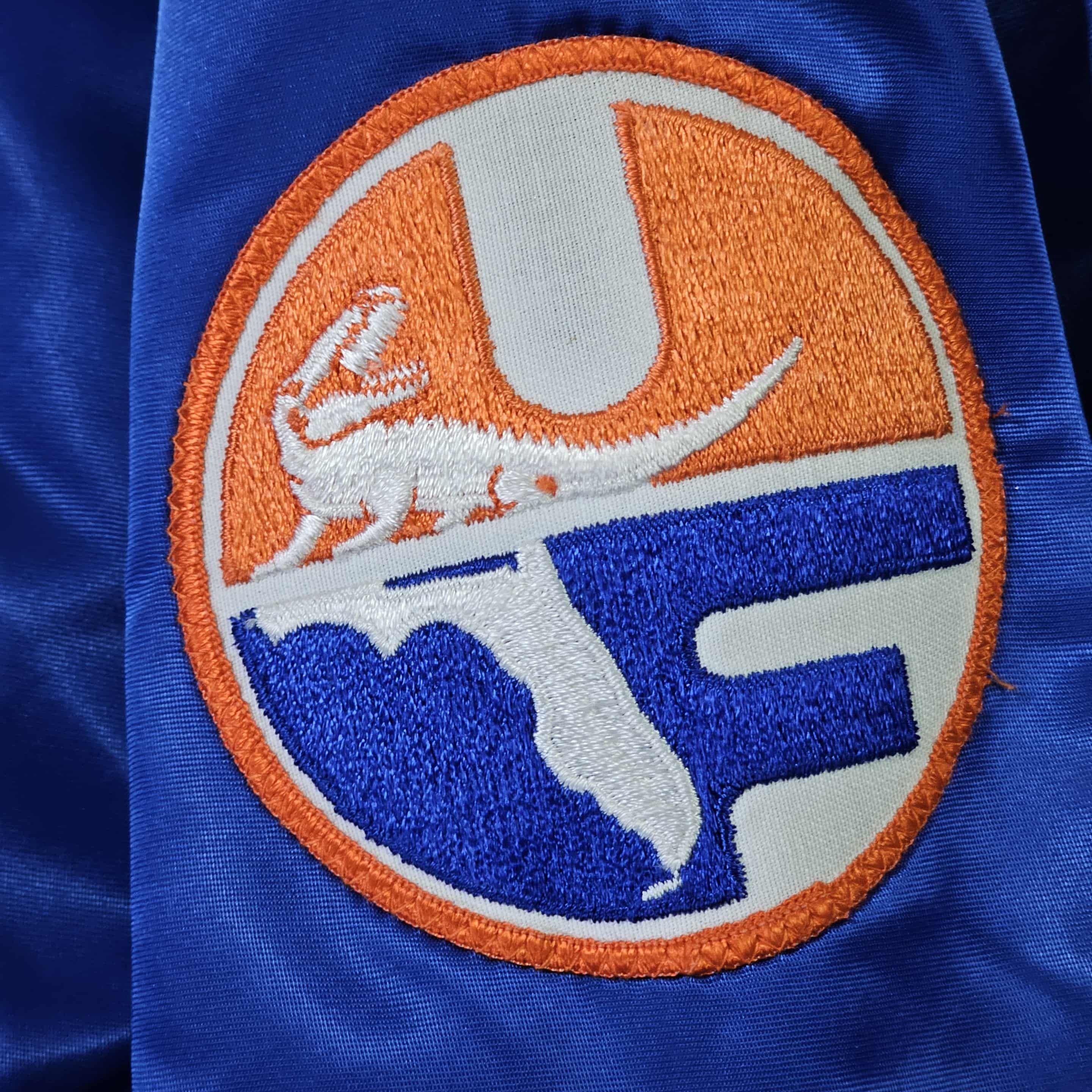 Starter Florida Gators Vintage 80s Starter Satin Bomber Jacket Size US XL / EU 56 / 4 - 8 Thumbnail