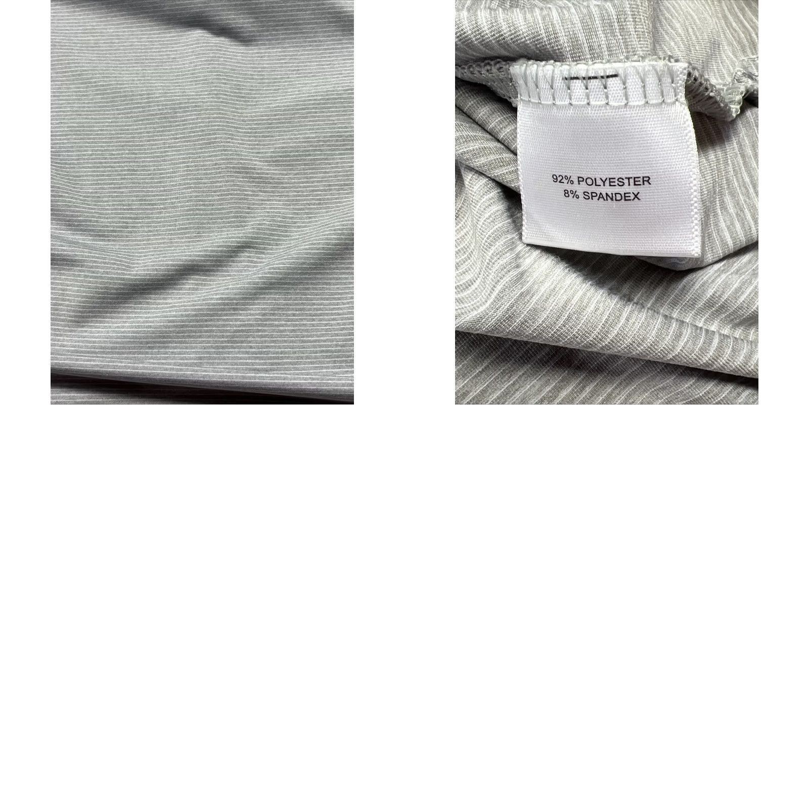 Peter Millar Peter Millar Summer Comfort Striped Polo Shirt Mens L Gray Performance Golf Size US L / EU 52-54 / 3 - 9 Thumbnail