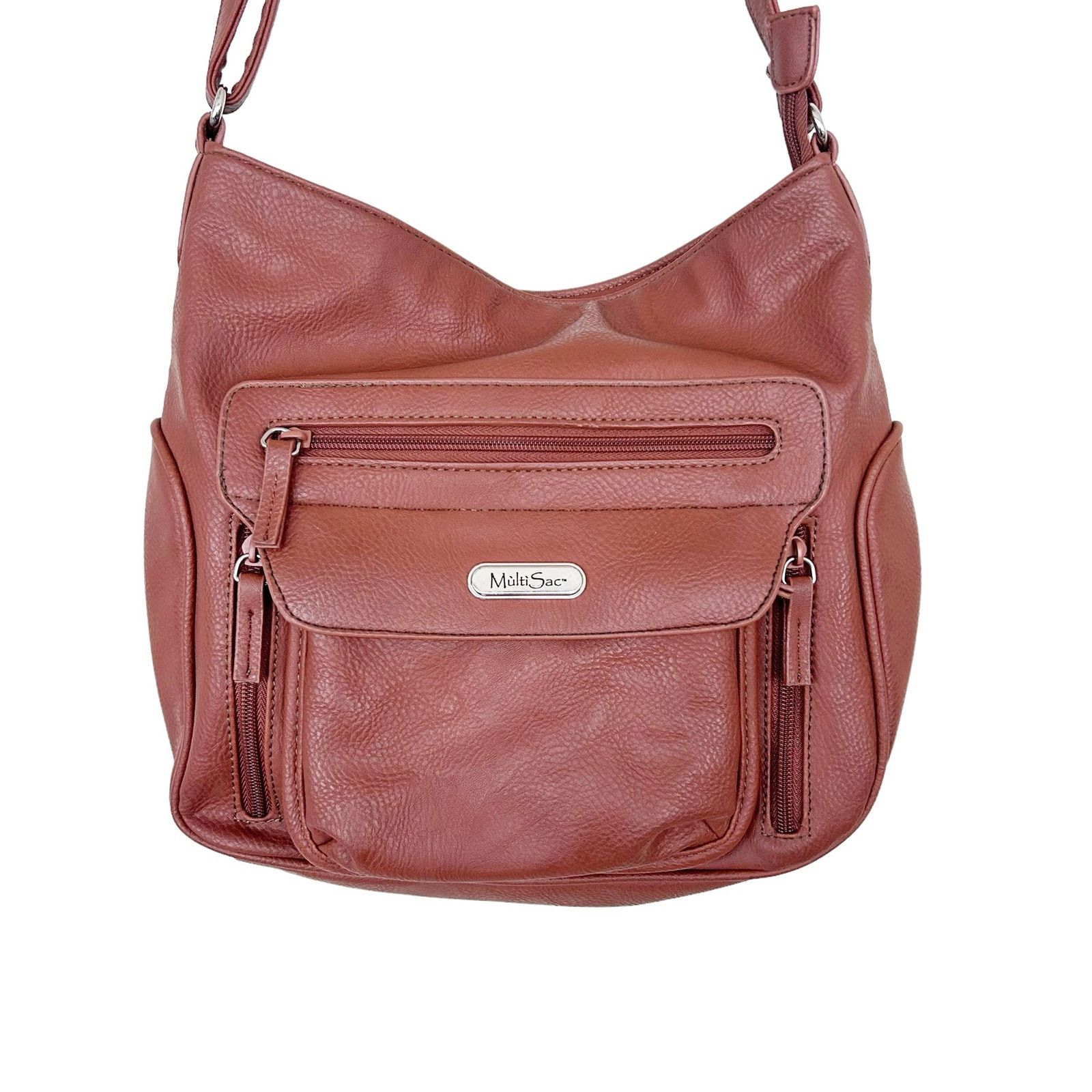 Other Multisac Brown Faux Leather Bag Size ONE SIZE - 2 Thumbnail