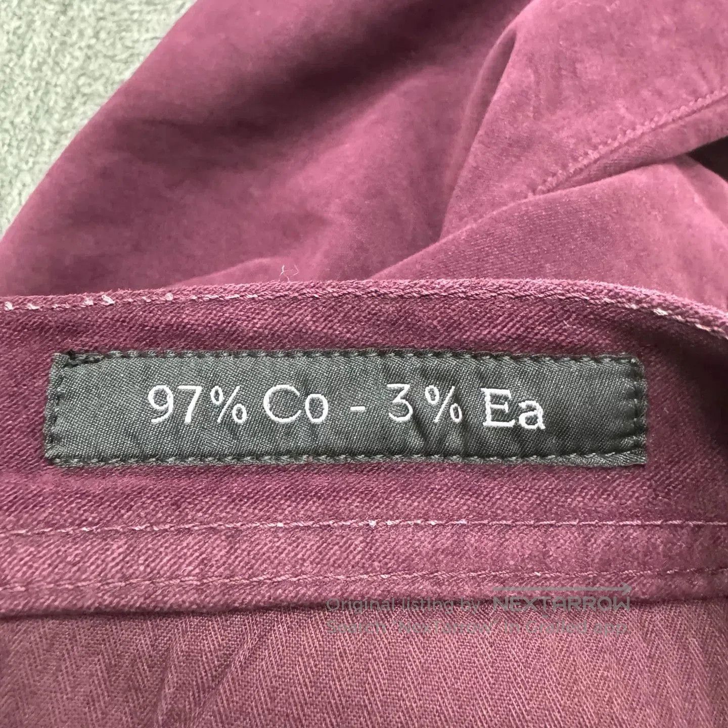 Kiton Kiton Burgundy Casual Pants. Size US 31 - 3 Thumbnail