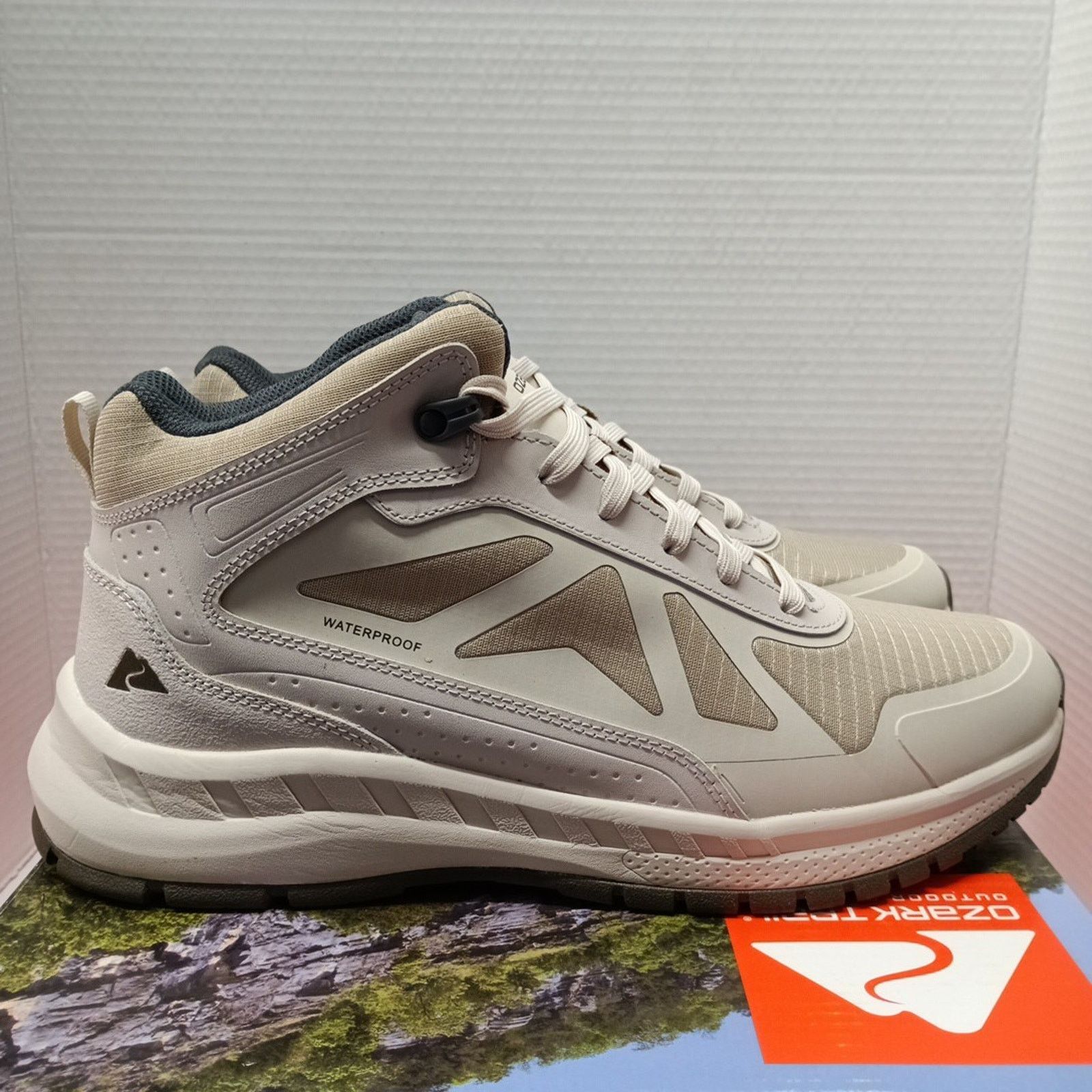 Other Men’s size 11 Ozark Trail Tech Hiker Waterproof Boots Stone Size US 11 / EU 44 - 1 Thumbnail