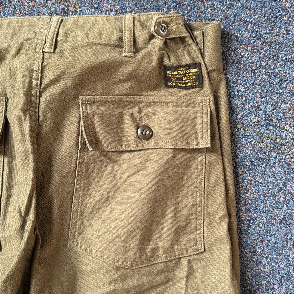 Vintage Vintage Military OG-107 Fatigue Pants Size US 32 / EU 48 - 2 Thumbnail