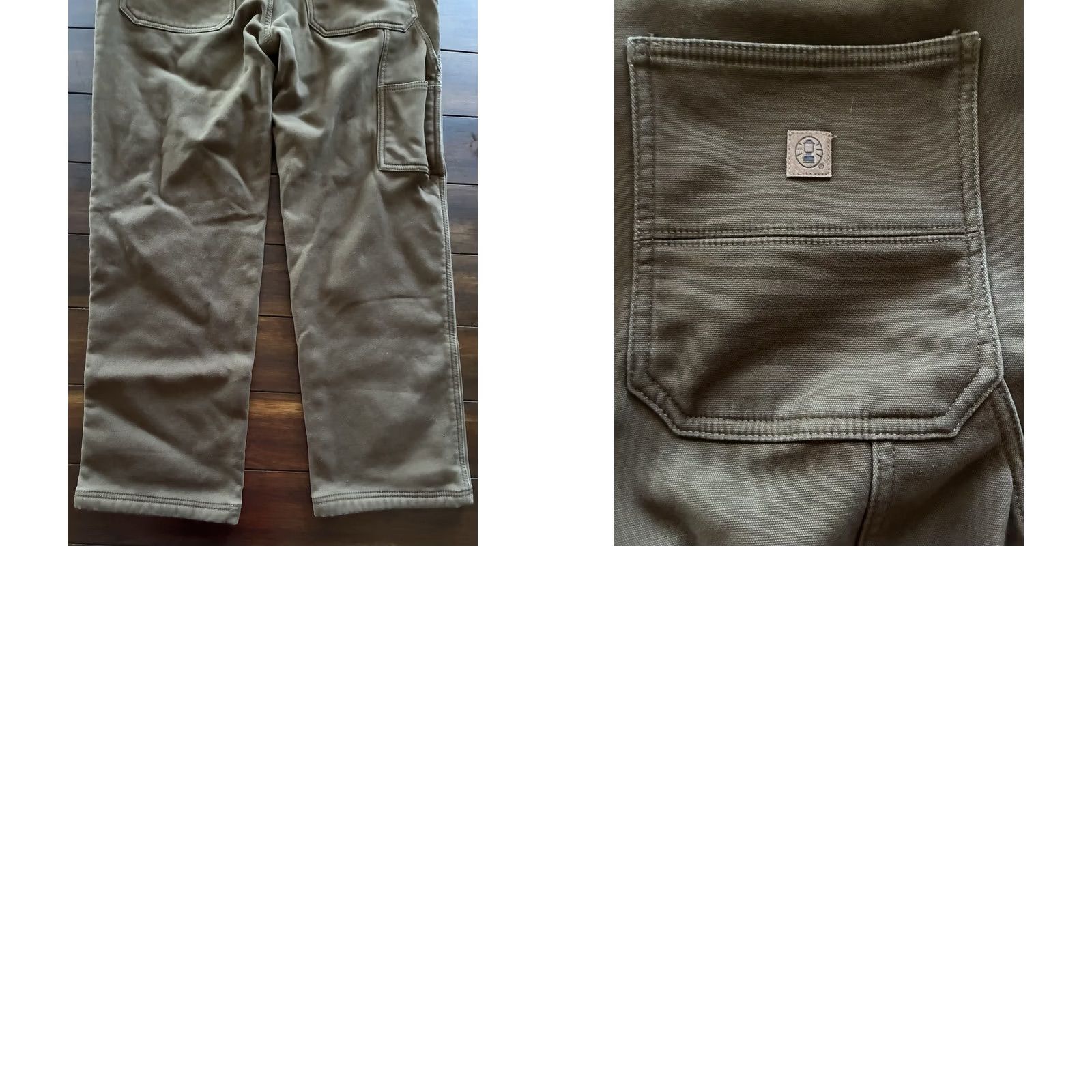 CHOCOOLATE Coleman Pants Carpenter Fleece Lined Chocolate 36/30 Mens Regular Brown Winter Workwear Size US 36 / EU 52 - 8 Thumbnail