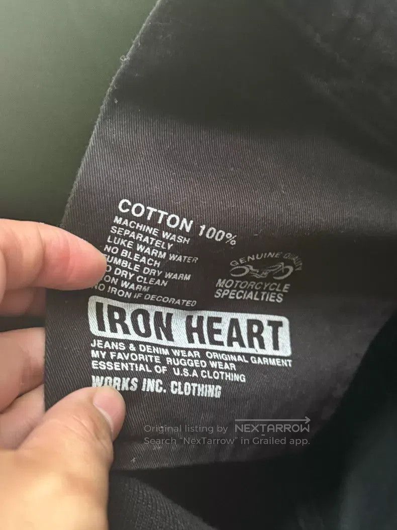 Iron Heart Iron Heart Ultra-heavyweight 21oz Black Cow jeans Size US 33 - 6 Thumbnail